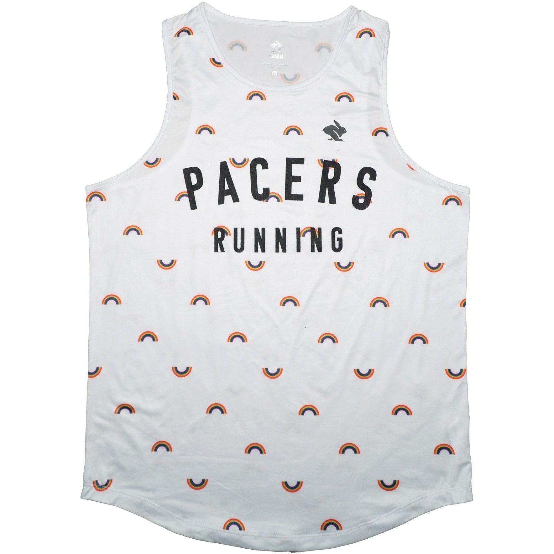 Men's Rabbit Pride Tank Top - Washington D.C. Flag Design - Comfortable & Breathable for Summer, Gym, and Pride Events