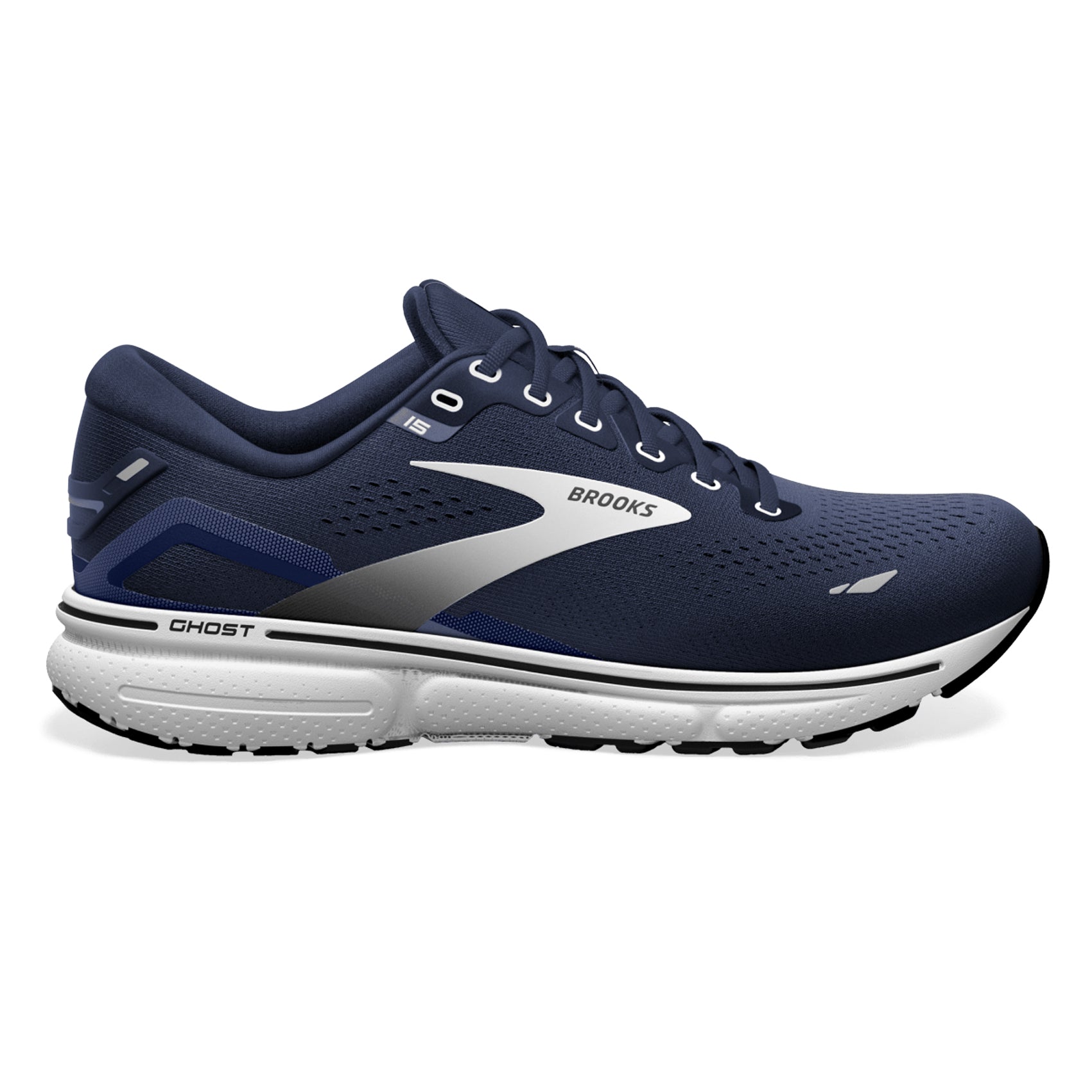 Men's Brooks Ghost 15 Running Shoes - Lightweight Cushioned Road Running Sneakers for Men | Perfect for Marathon Training, Jogging & Daily Workouts