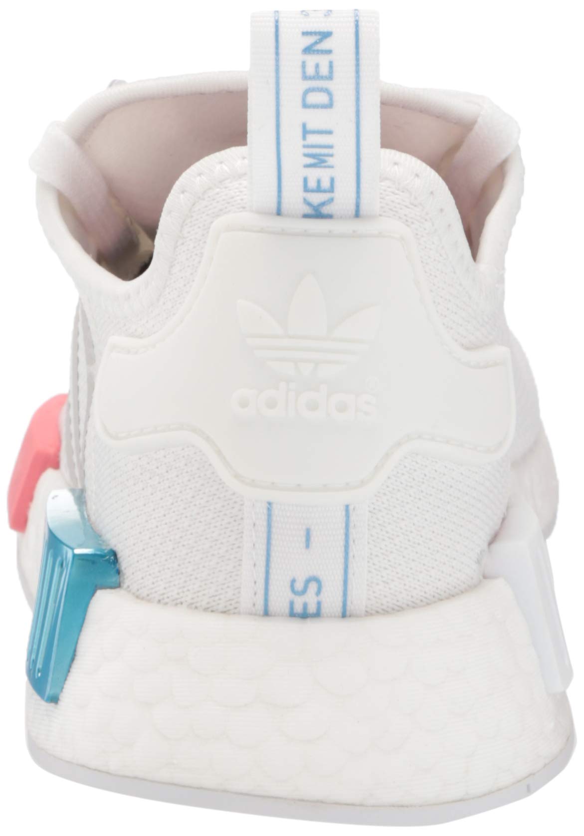 Adidas Originals Women's NMD_R1 Sneakers - White, Grey & Hazy Rose | Size 8.5 US | Running, Gym & Casual Wear Shoes