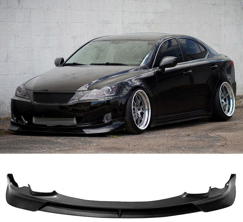 JP F Sport Style Front Bumper Lip Spoiler for 2009-2010 Lexus IS250 IS350 - Enhance Your Car's Aerodynamics & Sporty Look for Street Racing & Car Shows