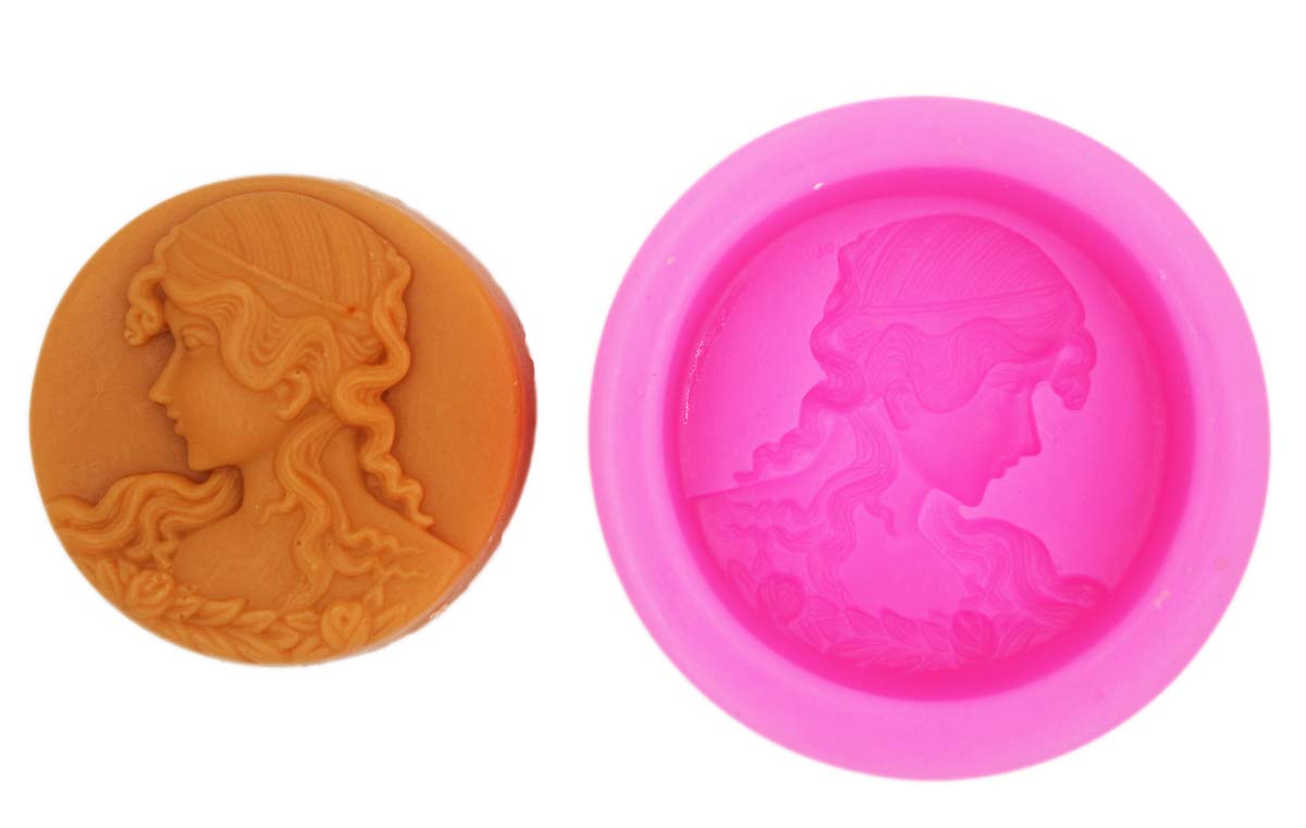 1001 Girl Head Silicone Soap Molds for DIY Handmade Soap Making - Creative Craft Art Supplies for Bath Bombs, Candles & Resin Projects - Perfect for Home, Spa & Gift Making