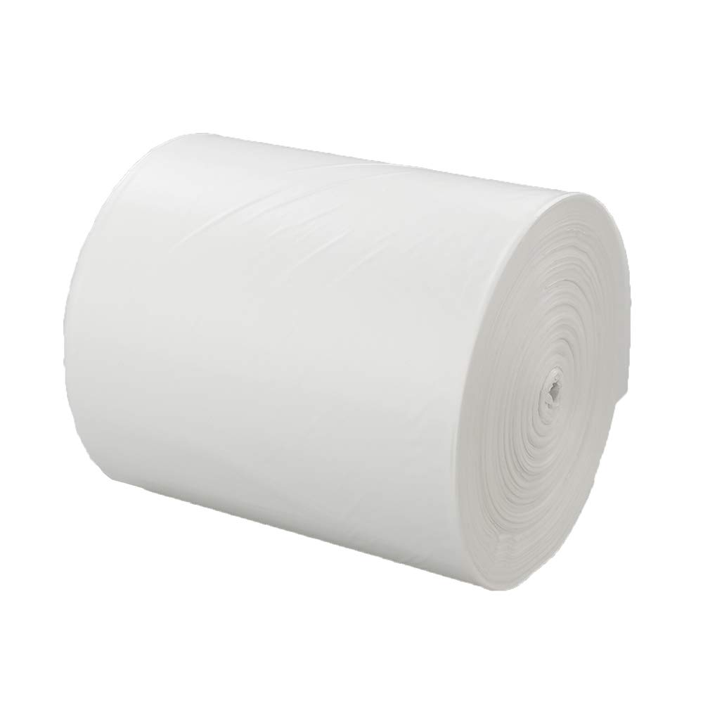 Ggbin 8 Gallon Medium Trash Bags - White, 115 Count | Heavy Duty Kitchen & Bathroom Garbage Bags for Home & Office Use