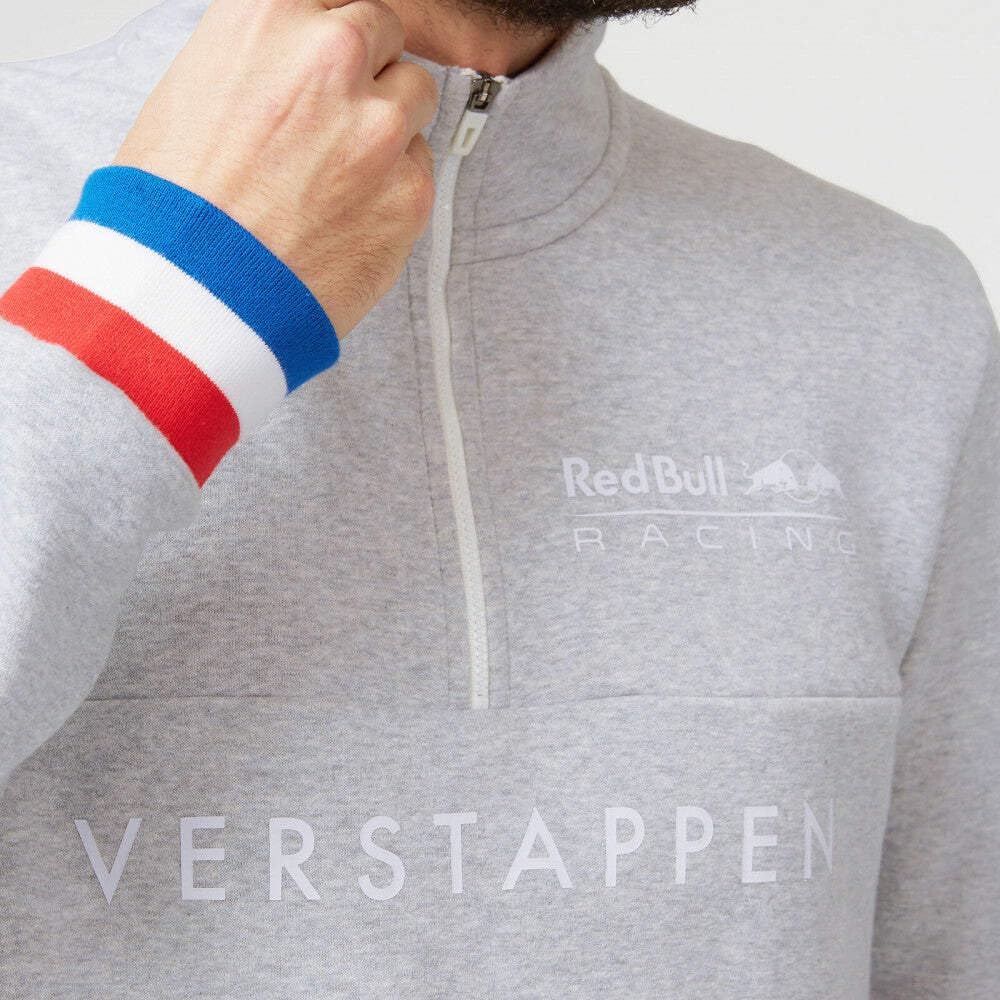 Red Bull Racing F1 Max Verstappen Quarter Zip Sweatshirt for Men - Official Fan Merchandise (Size S) | Perfect for Race Day, Casual Wear & Motorsport Enthusiasts