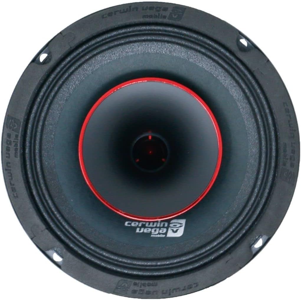 Cerwin Vega PH654 6.5 Inch 300W Full-Range Coaxial Car Speakers 4 Ohm - Premium Sound for Cars, Trucks & SUVs - Perfect for Road Trips, Commuting & Music Lovers