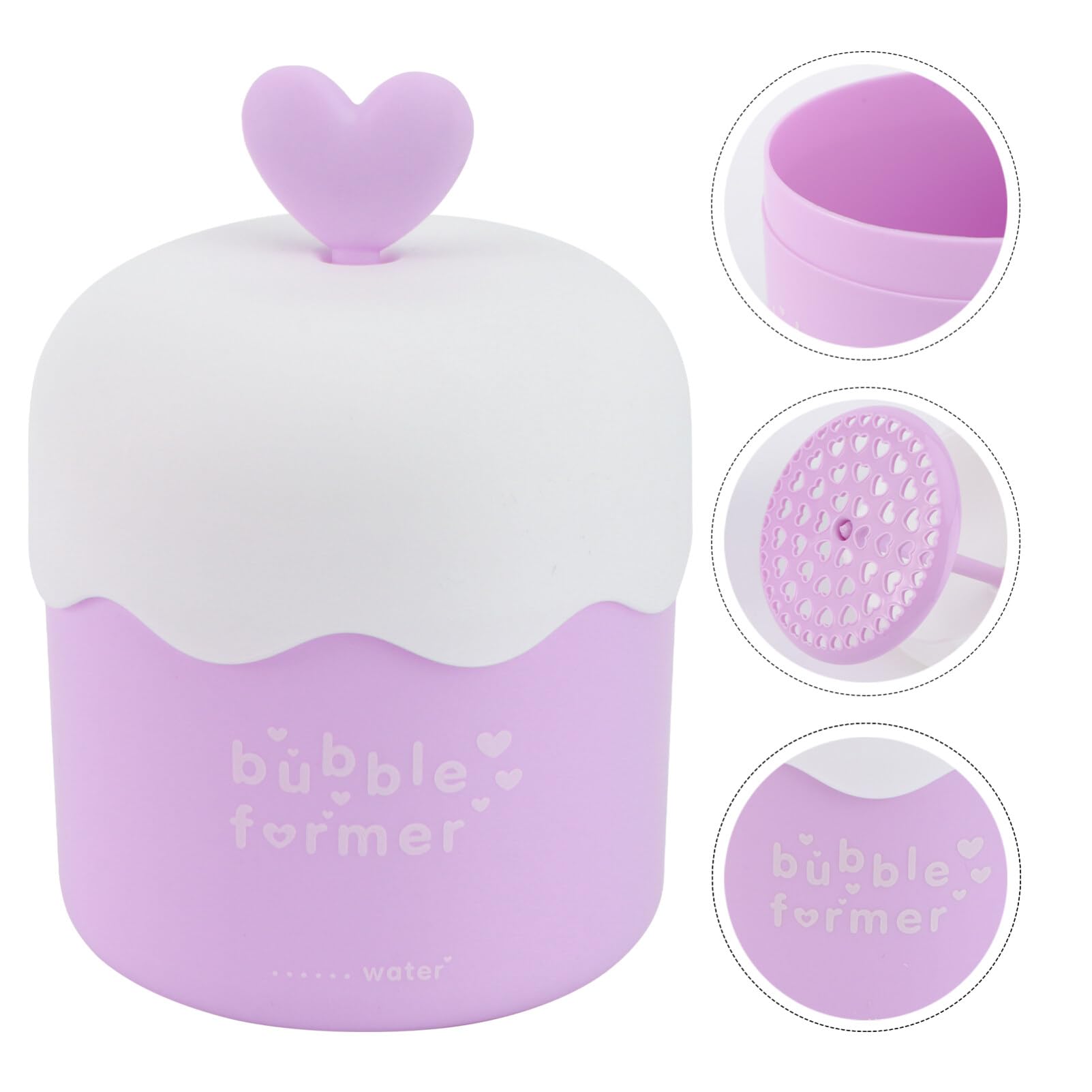Cabilock Facial Bubble Maker - Purple Foam Cup for Face Wash, Bubble Foamer Device for Deep Cleansing & Gentle Exfoliation | Perfect for Daily Skincare Routine & Spa Treatments