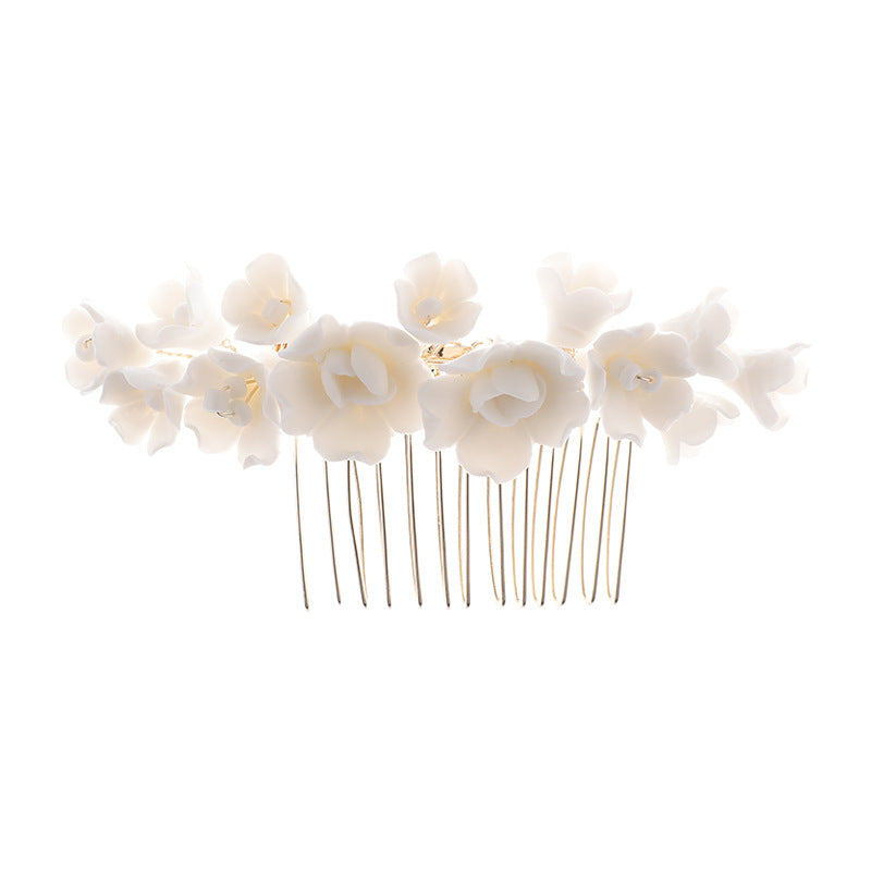 Elegant Bridal Gold Hair Comb & Pin Set (S8504) - Perfect for Weddings, Prom & Special Occasions - Wholesale Bulk Orders Available