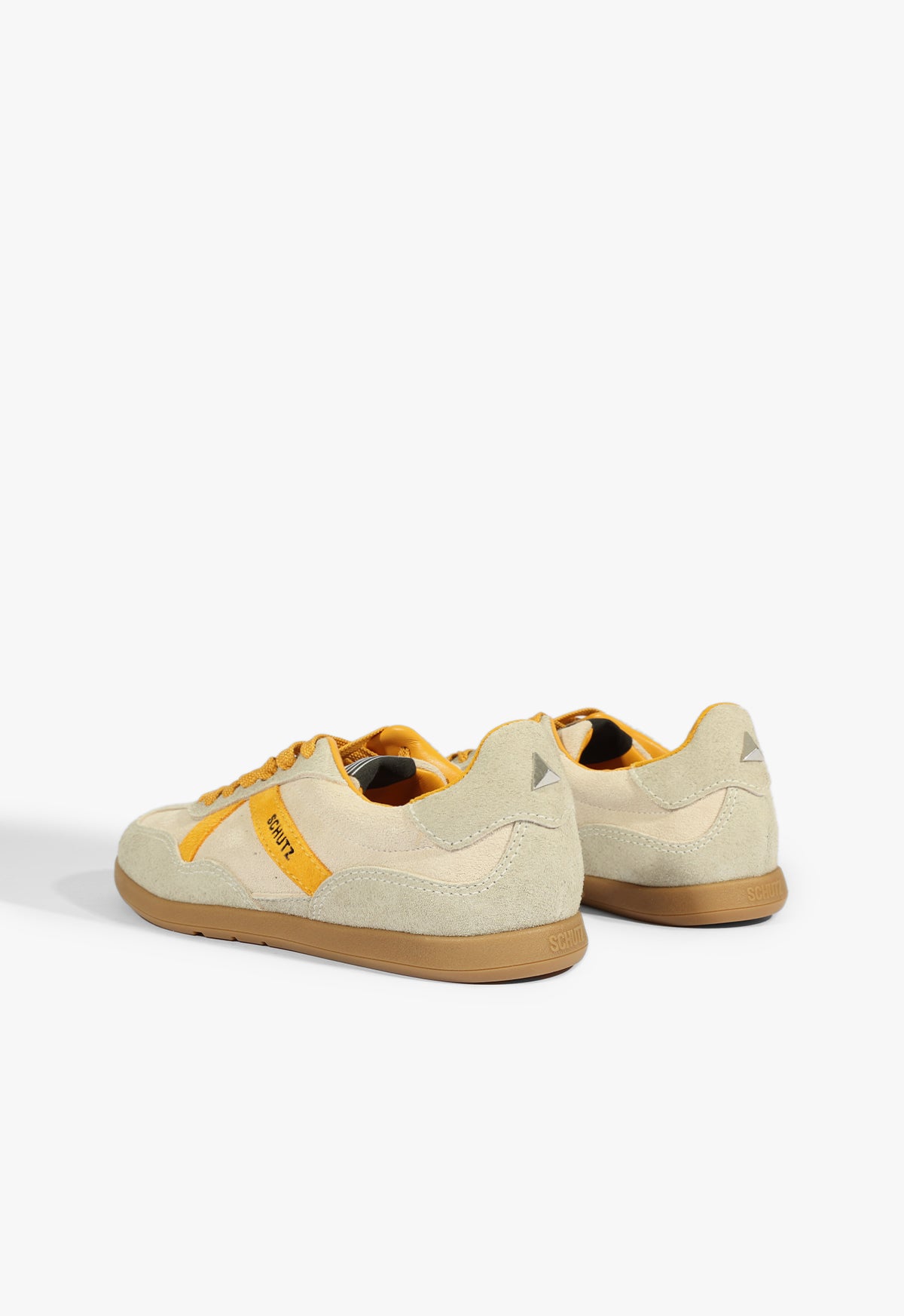 **Men's Garden Leather Sneakers - Comfortable Flat Shoes with 25mm Heel Height (S2227700020002) - Perfect for Casual Wear, Walking & Outdoor Activities**