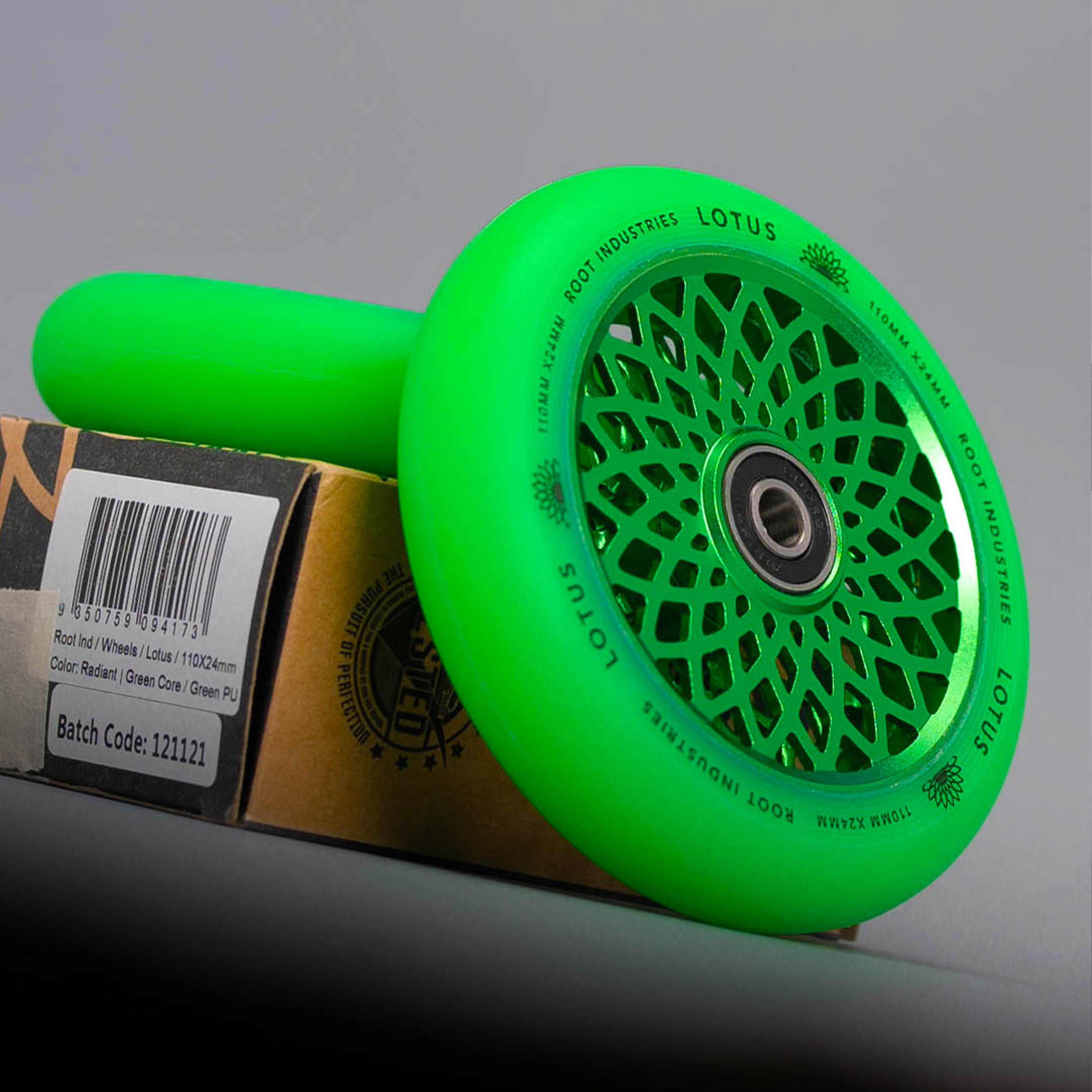 Root Industries Lotus Wheels - Premium Skateboard Wheels for Smooth Rides | Perfect for Street Skating & Park Tricks
