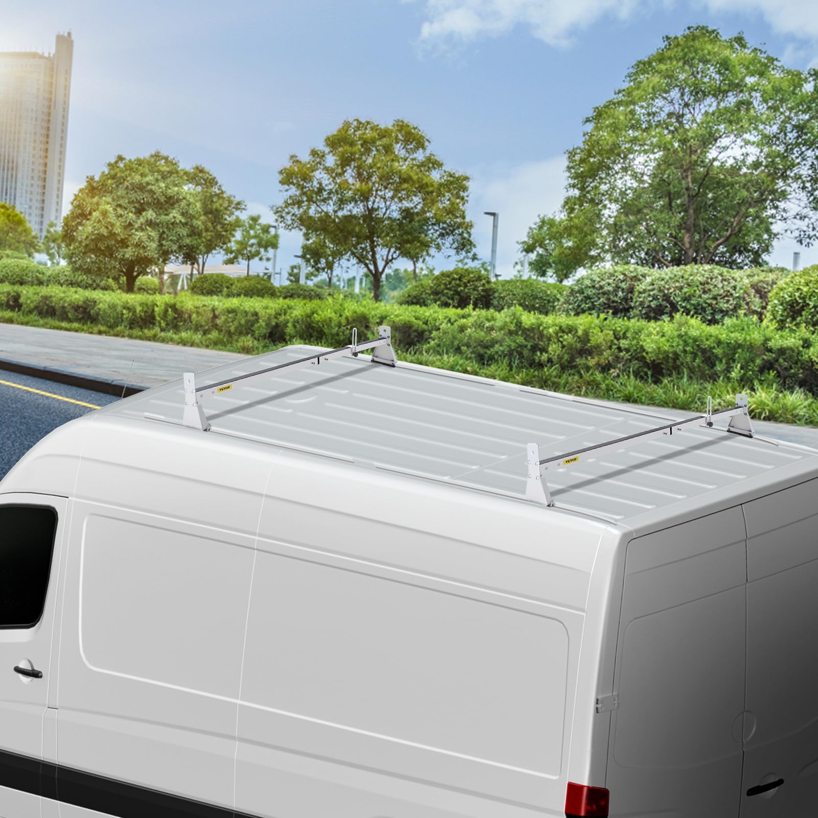 VEVOR Adjustable Van Roof Ladder Rack - 52