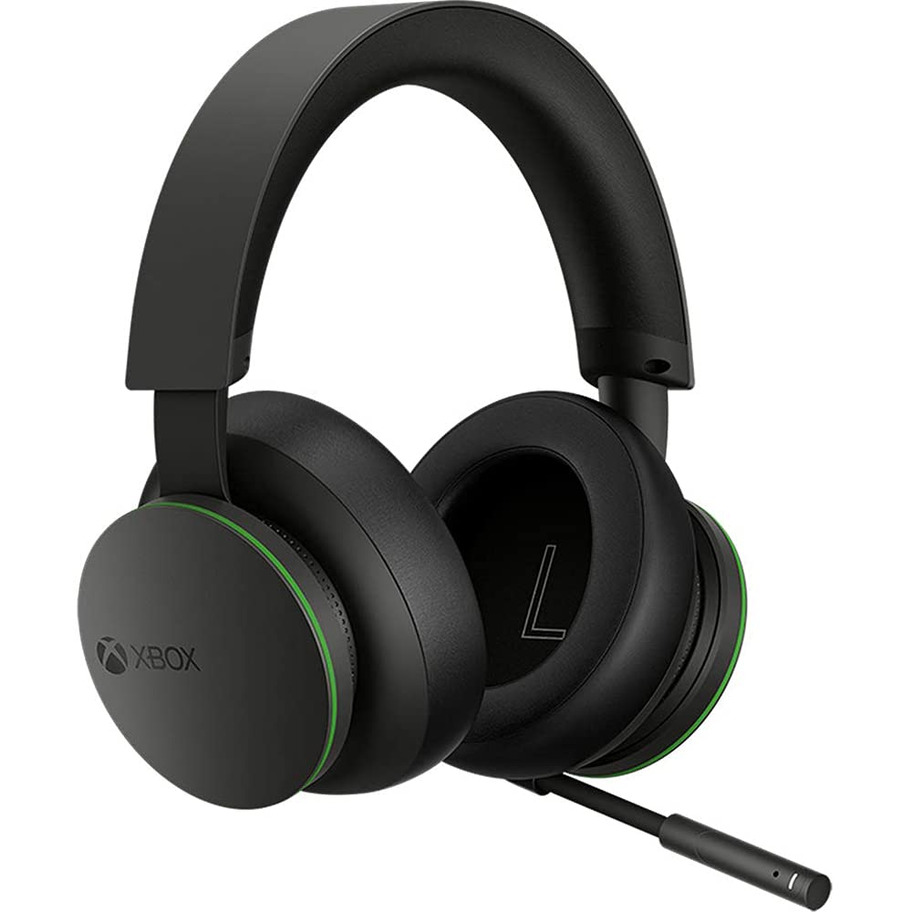 Microsoft TLL-00001 Xbox Wireless Bluetooth Gaming Headset (Black) with 1 Year CPS Enhanced Protection Pack - Perfect for Xbox Series X/S, PC & Mobile Gaming