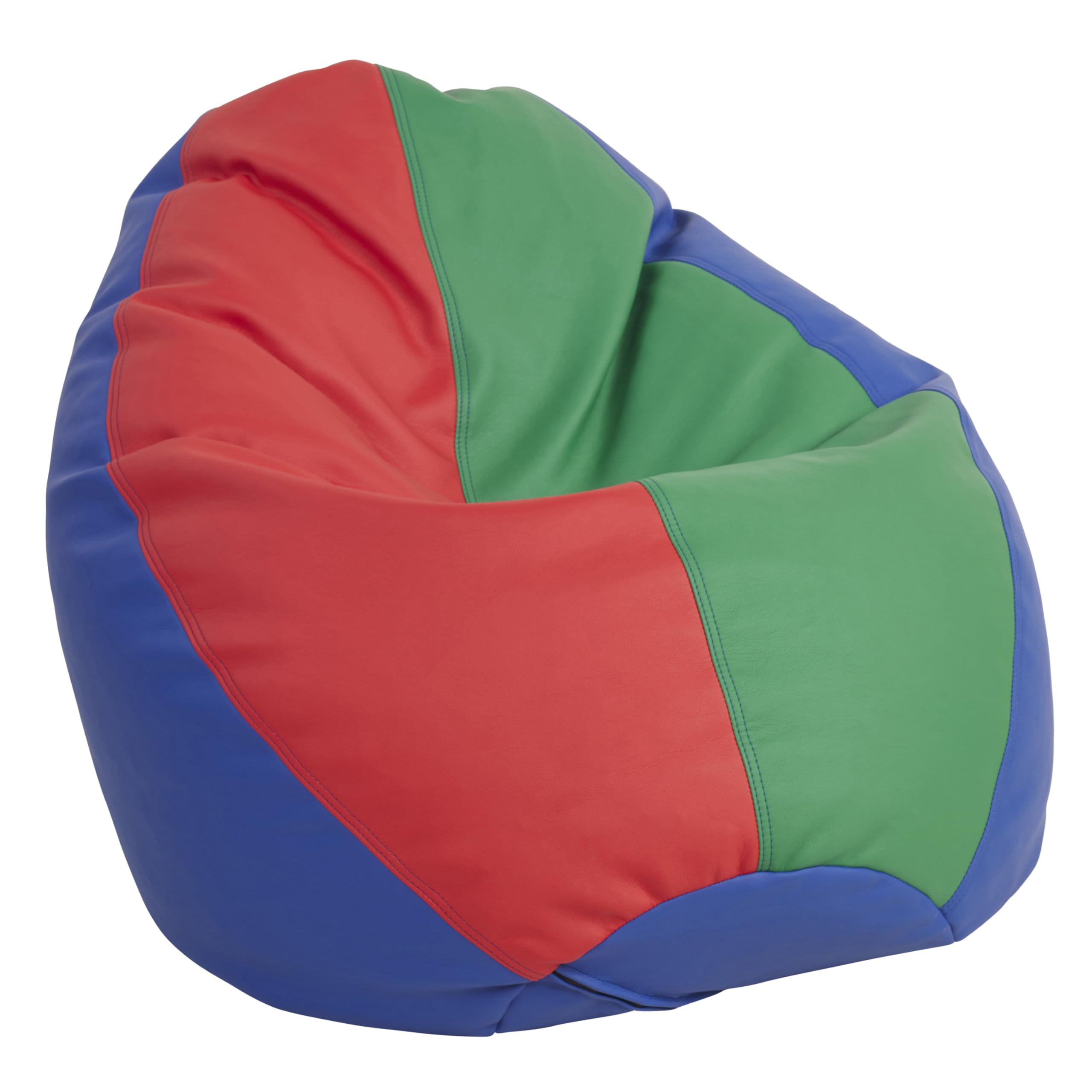 **FDP Dew Drop Bean Bag Chair - High-Back Supportive & Flexible Seating for Adults & Kids - Soft Comfy Chair for Bedroom, Dorm, Classroom, or Gaming Room - Perfect for Relaxing, Reading & Movie Nights (Assorted Colors)**