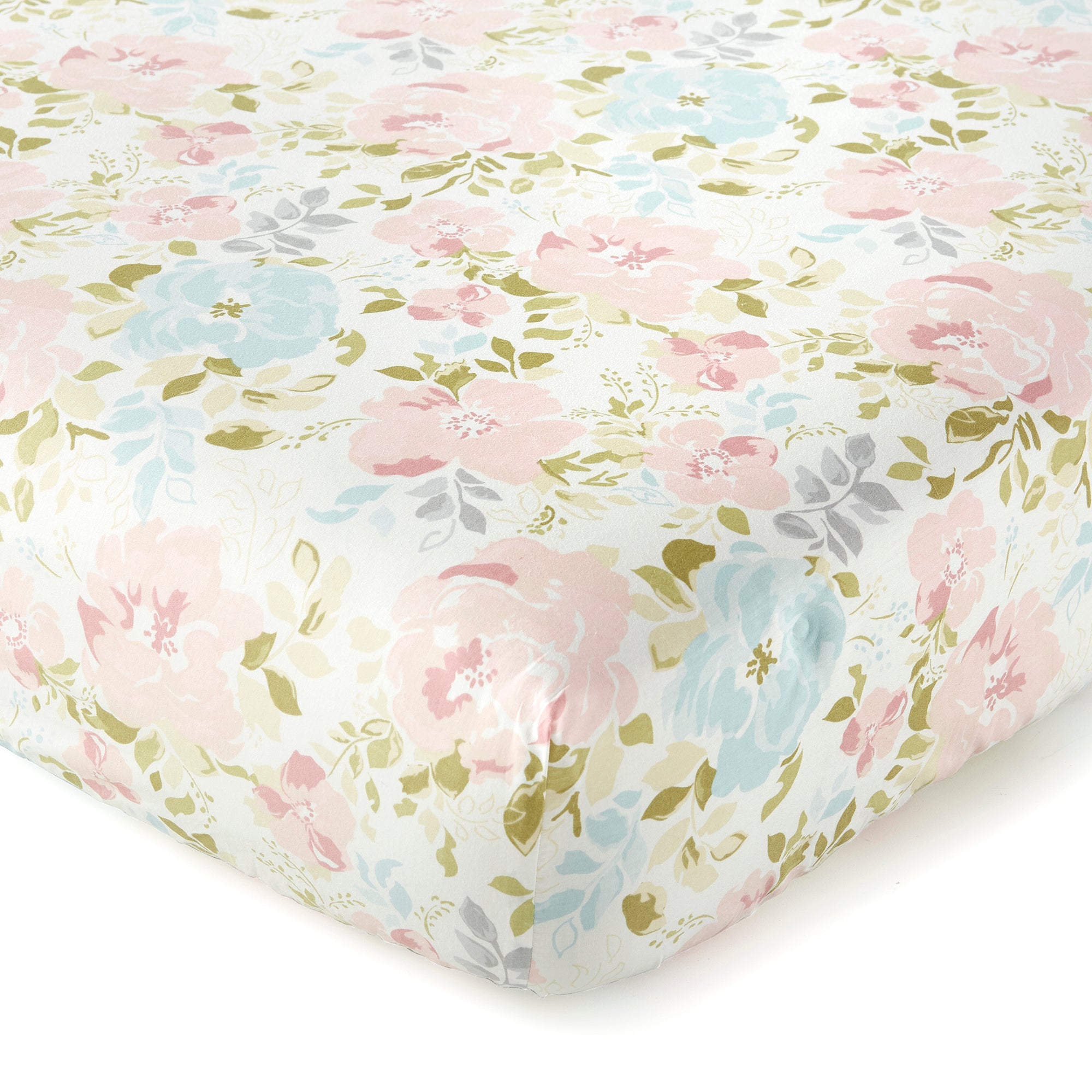 Nest & Nod Amelia 3-Piece Crib Bedding Set | Soft Baby Crib Sheets & Skirt | Nursery Decor for Boys & Girls | Perfect for Newborns & Toddlers | Cozy & Safe Sleep Solution