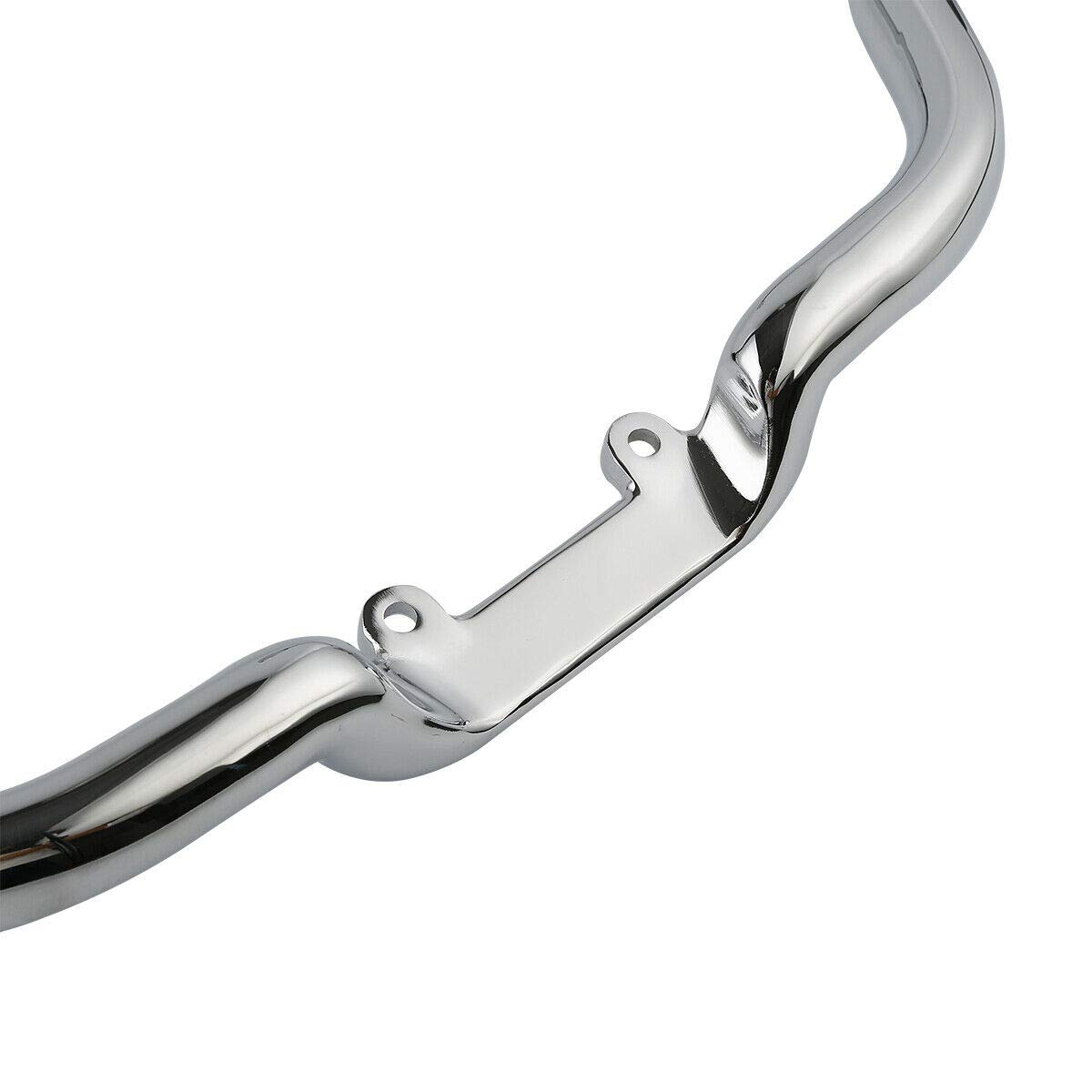 TCT-MOTORPARTS Chrome Engine Guard Crash Bar for Indian Chief Dark Horse, Chieftain Dark Horse & Springfield (2016-2024) | Heavy-Duty Highway Protection | Perfect for Long Rides and Urban Commuting