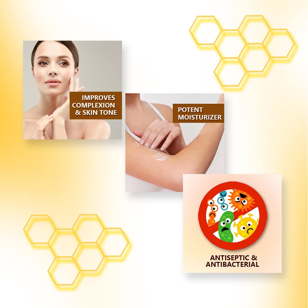 Sunny Honey & Almond Body Lotion with Natural Ingredients - Enriched with Almond Oil for Smooth, Radiant Skin & Honey for Firm, Youthful Skin | 100ml (Pack of 2) | Perfect for Daily Moisturizing, Dry Skin Care & Spa-Like Home Treatment