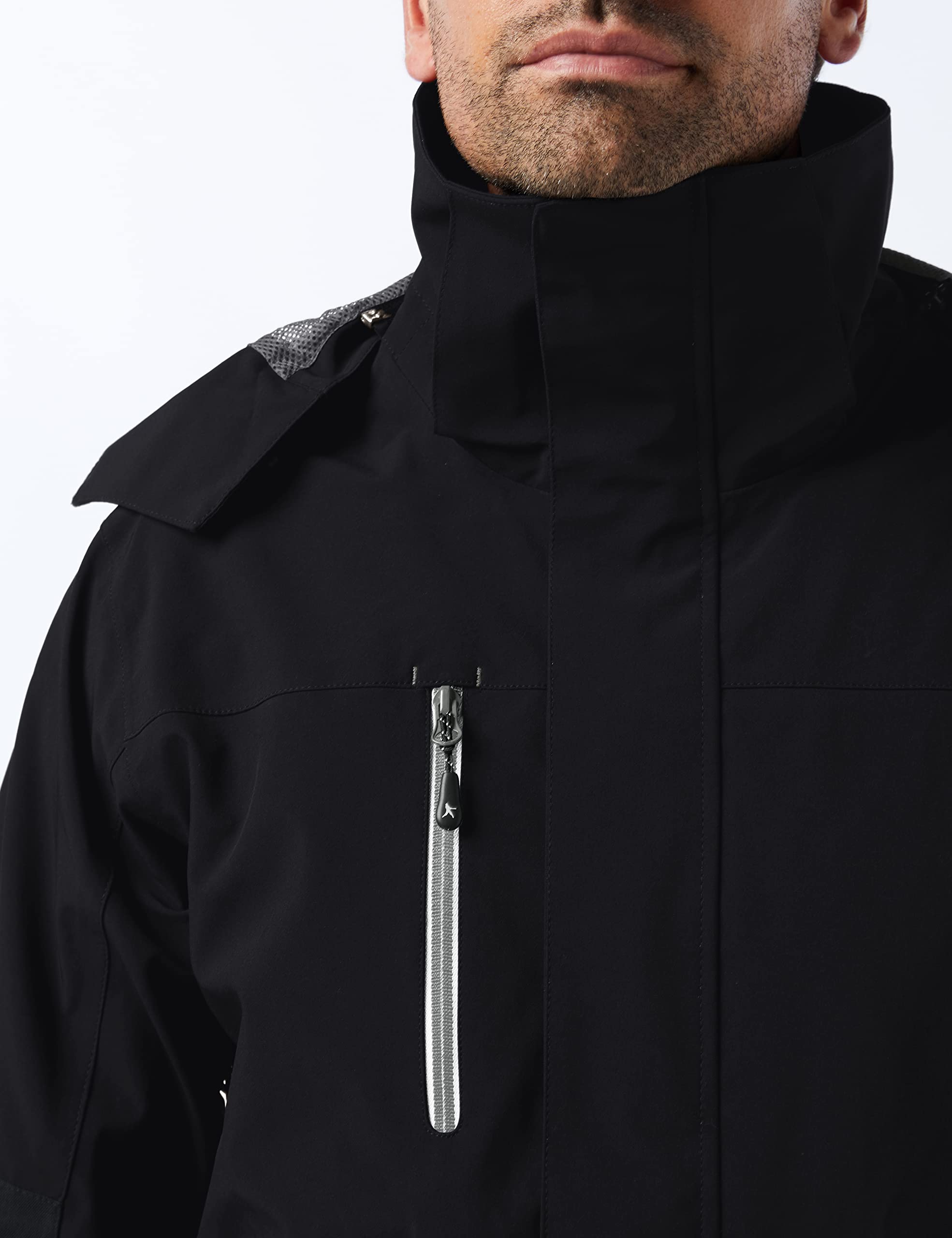 James Harvest Men's Islandblock Jacket - Lightweight Water-Resistant Windbreaker for Outdoor Activities, Hiking & Travel