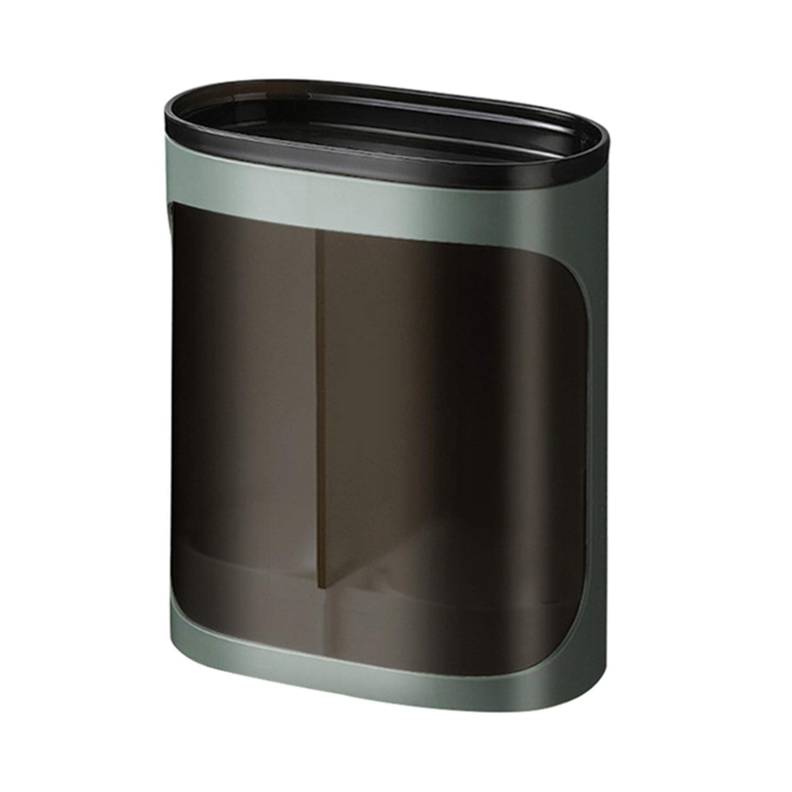 Wall Mounted Disposable Cup Dispenser - Universal Anti-Dust Paper Cup Holder for Kitchen, Office & Home (Green, 18x11x24cm) - Perfect for Coffee Stations, Pantry Organization & Party Supplies