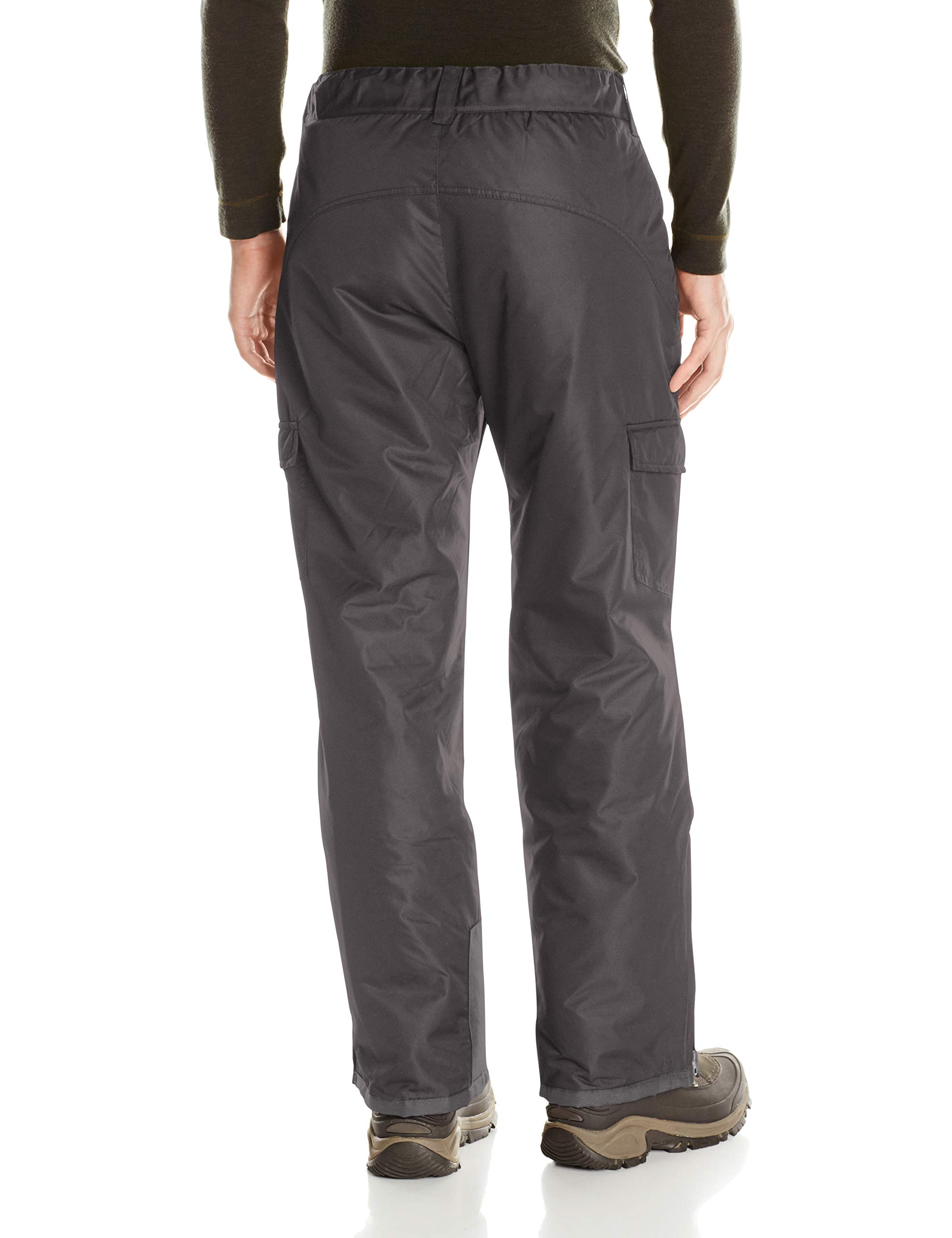 SkiGear Men's Waterproof Insulated Snowboard Ski Pants with Cargo Pockets - Winter Sports, Snowboarding, Skiing & Outdoor Activities