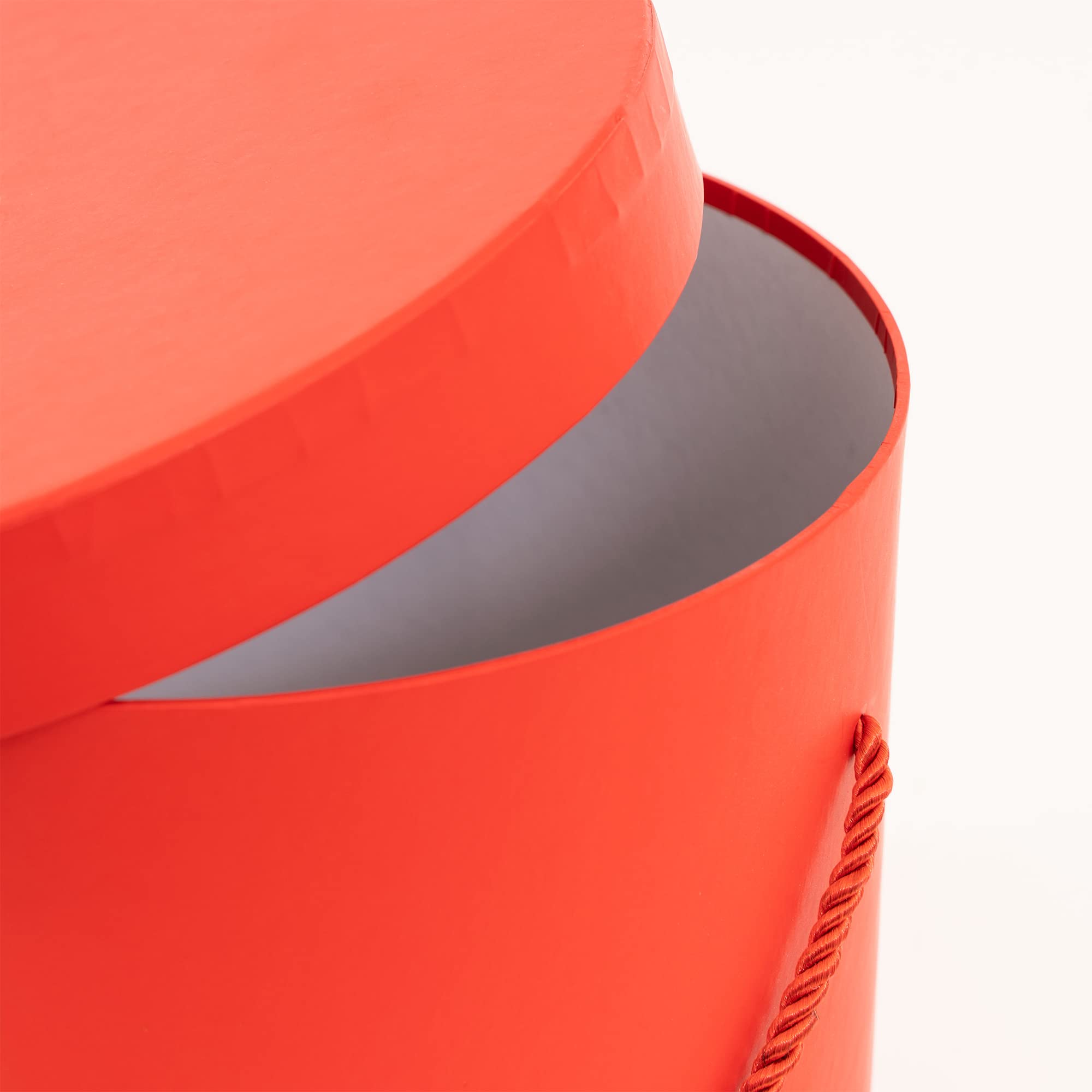 Elegant Round Gift Boxes with Lids - 3pc Set for Birthdays & Weddings