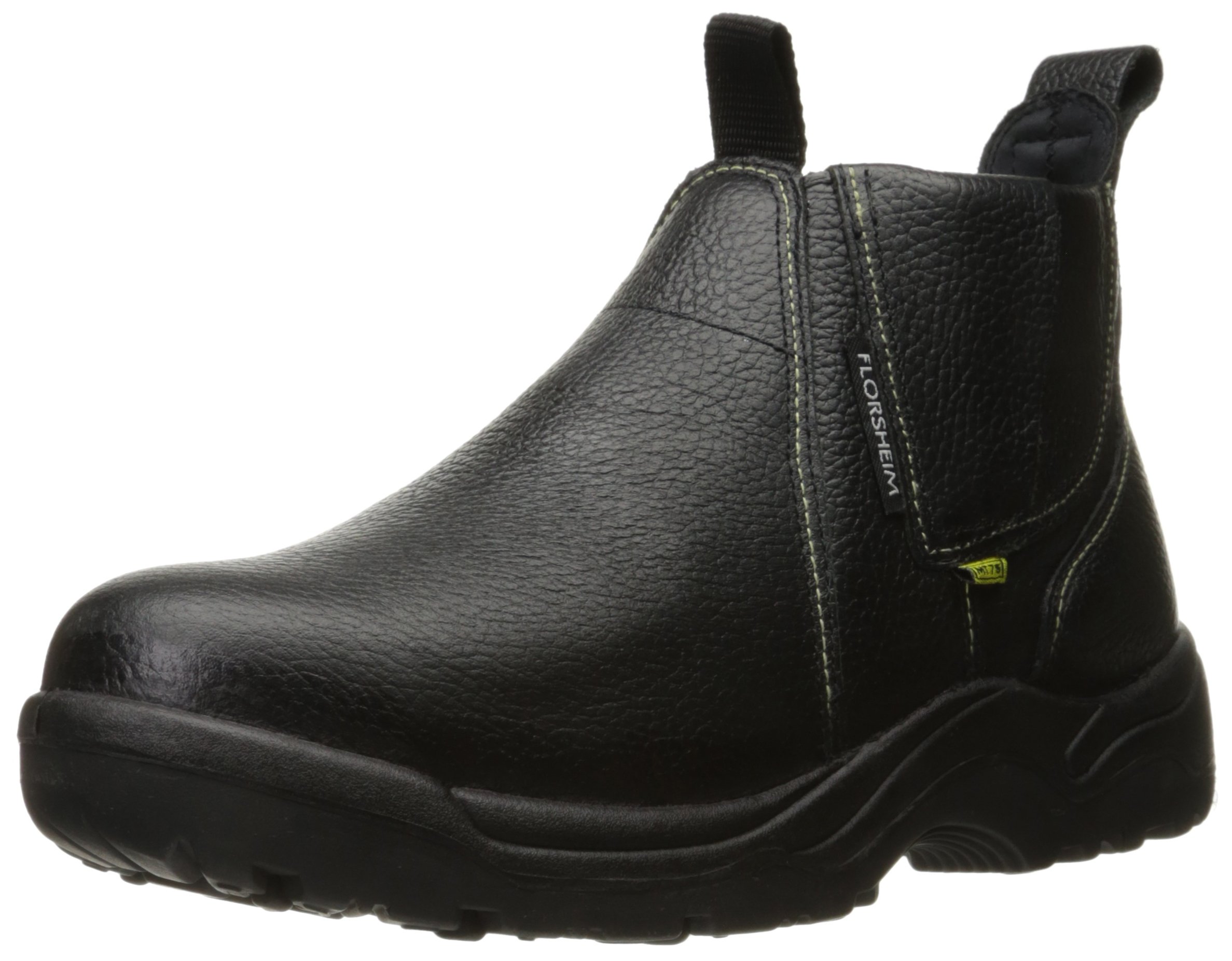 Florsheim Work Hercules Men's Safety Boots - Steel Toe Work Boots for Construction & Heavy Duty Jobs - Durable Leather Work Boots for Men - Perfect for Construction Sites, Warehouse & Outdoor Work