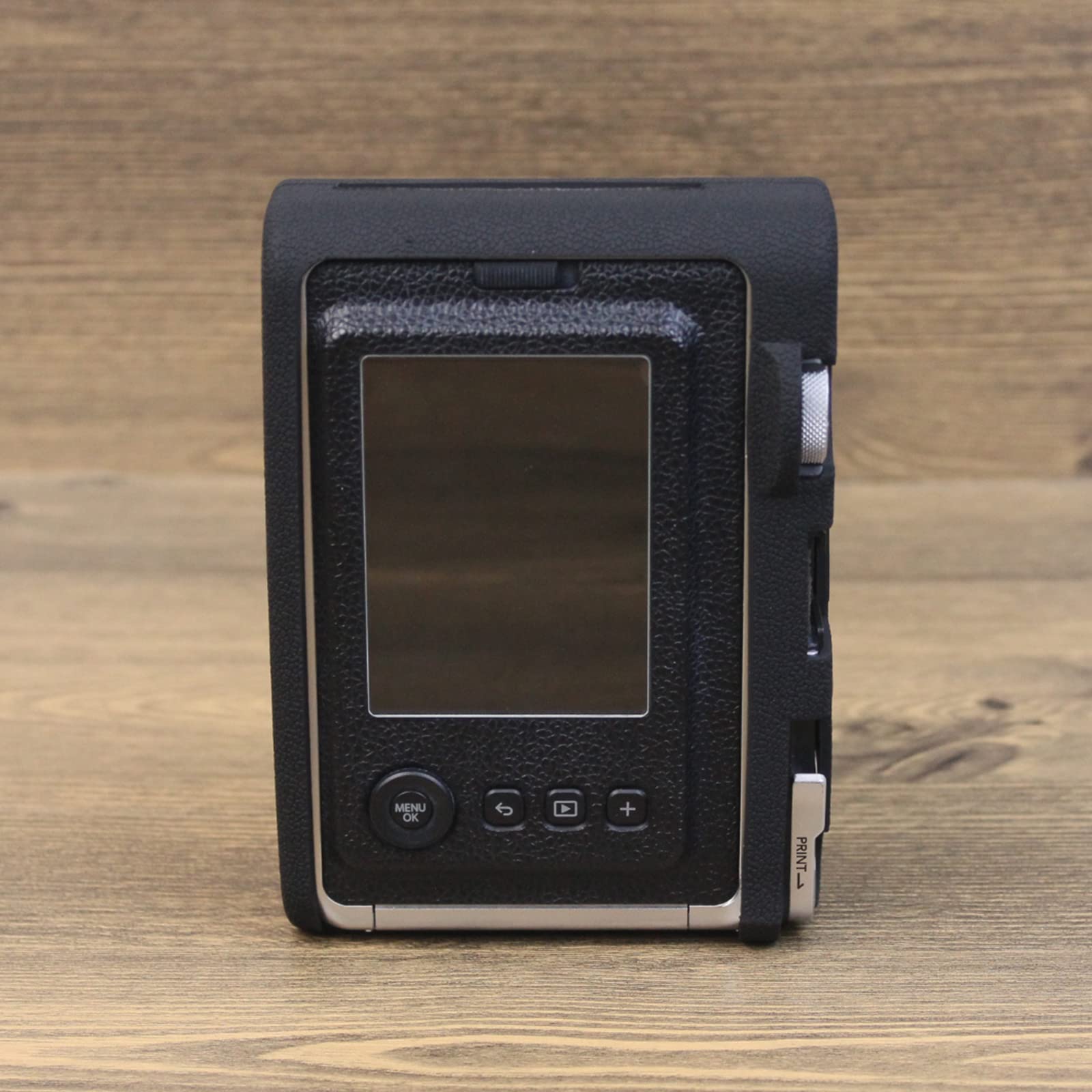 Rieibi Mini EVO Silicone Protective Case for Fujifilm Instax Mini EVO Instant Camera - Soft Rubber Lightweight Cover - Black - Perfect for Travel, Parties & Everyday Protection