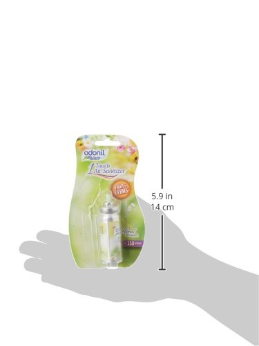 Odonil One Touch Air Freshener Spray - Floral Bouquet Scent (7.8g) | Pack of 1 | Eliminates Odors in Home, Office & Car | Long-Lasting Fragrance for Fresh Indoor Air