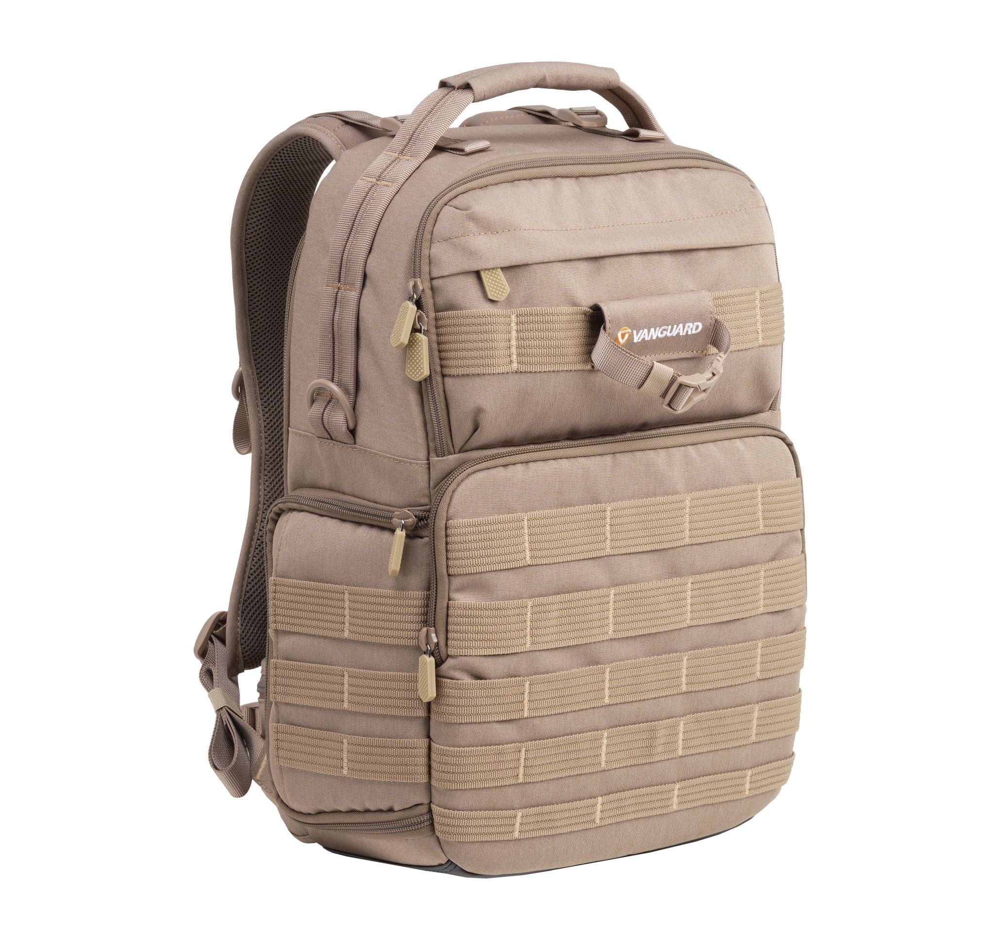 VEO RANGE T 45M BG Waterproof Hiking Backpack - Lightweight Travel Daypack for Outdoor Adventures, Camping & Daily Commute (Beige)