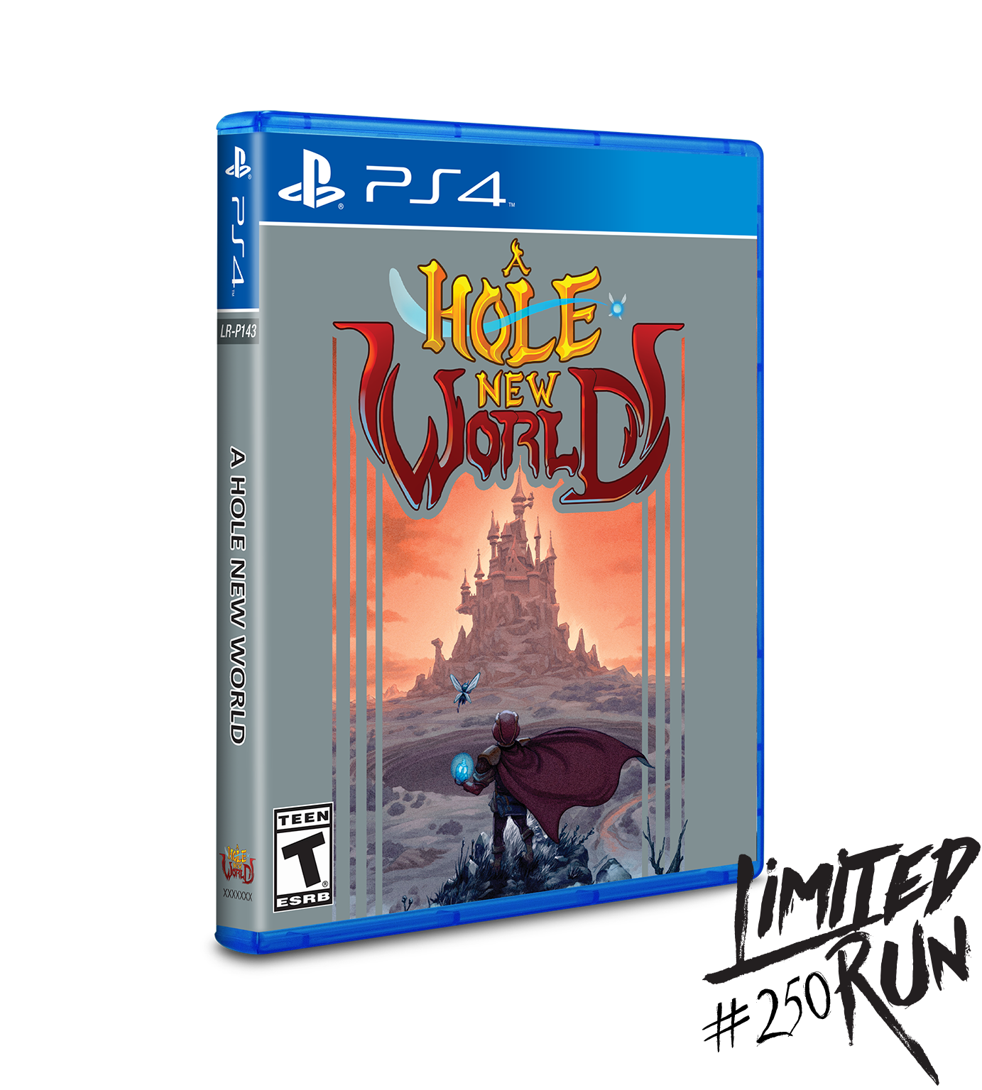 Limited Edition #250: A Hole New World - PS4 Game - Collectible Retro Platformer for Gaming Enthusiasts - Perfect for Nostalgic Gaming Nights and Collector's Displays