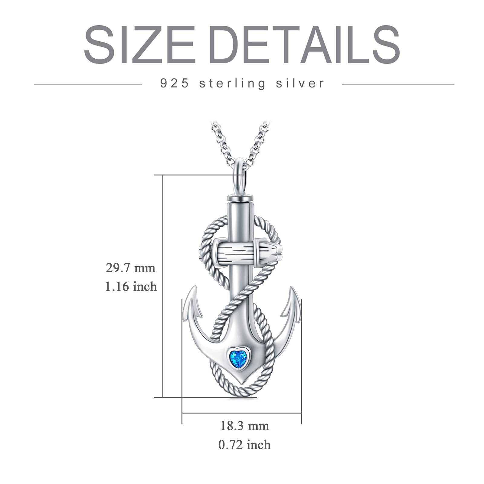 925 Sterling Silver Elephant Urn Necklace for Ashes - Cremation Memorial Jewelry Keepsake for Women & Men - Thoughtful Christmas Gift for Loved Ones - Perfect for Remembrance, Funeral Services & Special Occasions