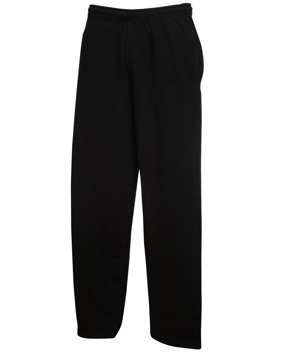 Fruit of the Loom Open Hem Jogger Pants for Men - Comfortable Athletic Sweatpants with Breathable Fabric - Perfect for Gym, Running & Casual Wear