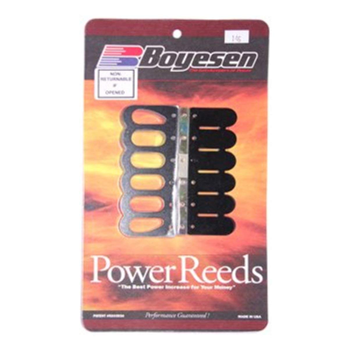 Boyesen 6 Petal Reed Kit for Johnson/Evinrude 140HP Outboard Motors - High Performance Replacement Part for Marine Engine Repair & Maintenance