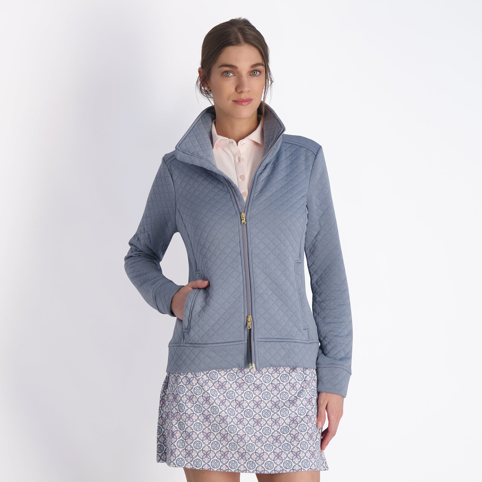 Ramsey Quilted Jacket for Women - Lightweight Water-Resistant Winter Coat with Hood - Perfect for Hiking, Camping & Outdoor Adventures
