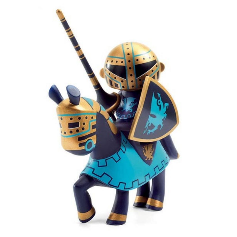Djeco Arty Toys Dragon Knight - Creative Building Toy for Kids | Medieval Fantasy Play Set for Imaginative Adventures