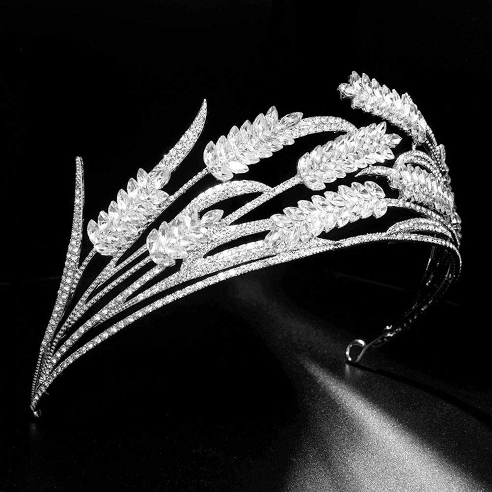 Sparkling Crystal Wedding Tiara - Elegant Rhinestone Bridal Hair Crown for Bride, Bridesmaids & Prom | Perfect for Weddings, Proms, Pageants & Special Occasions