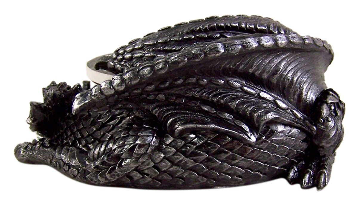 Dragon Coaster Set with 4 Holders for Home & Bar Decor