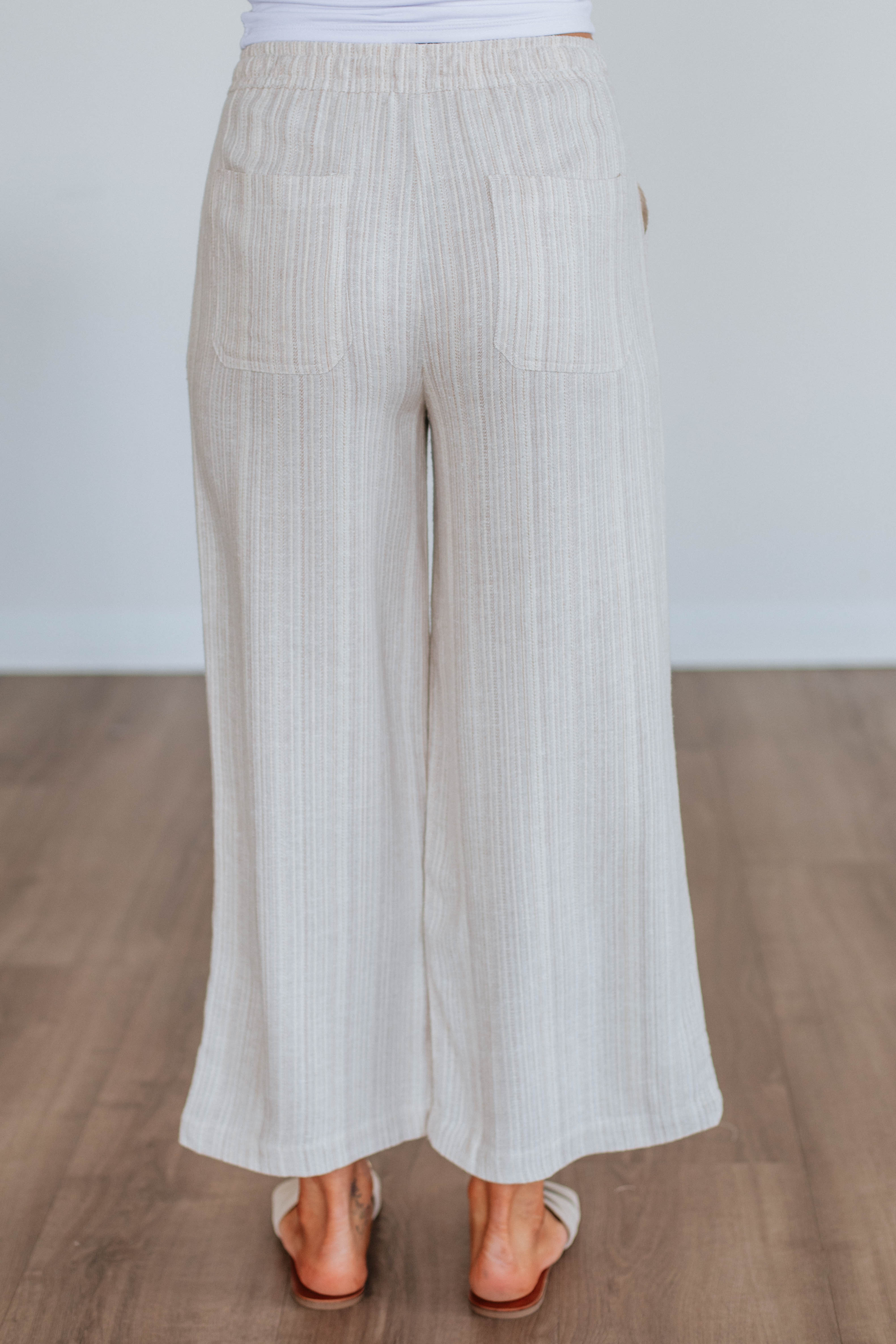Stylish Nyssa Linen Pants for Women - Breathable Summer Casual Trousers - Perfect for Beach, Vacation & Relaxing Outfits