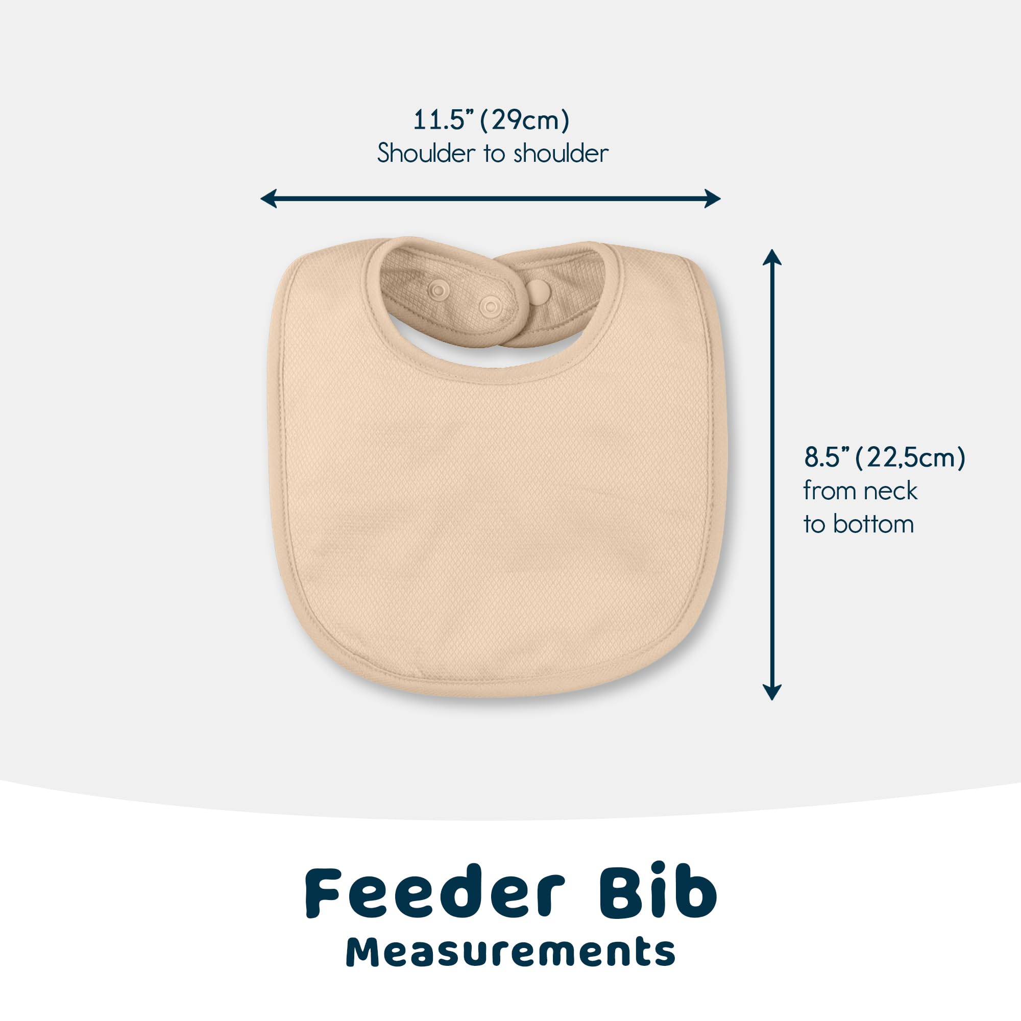Tiny Twinkle Baby Feeding Bibs 8 Pack - Waterproof & Absorbent Drool Bibs for Infants & Toddlers - Perfect for Mealtime, Teething, and Messy Play