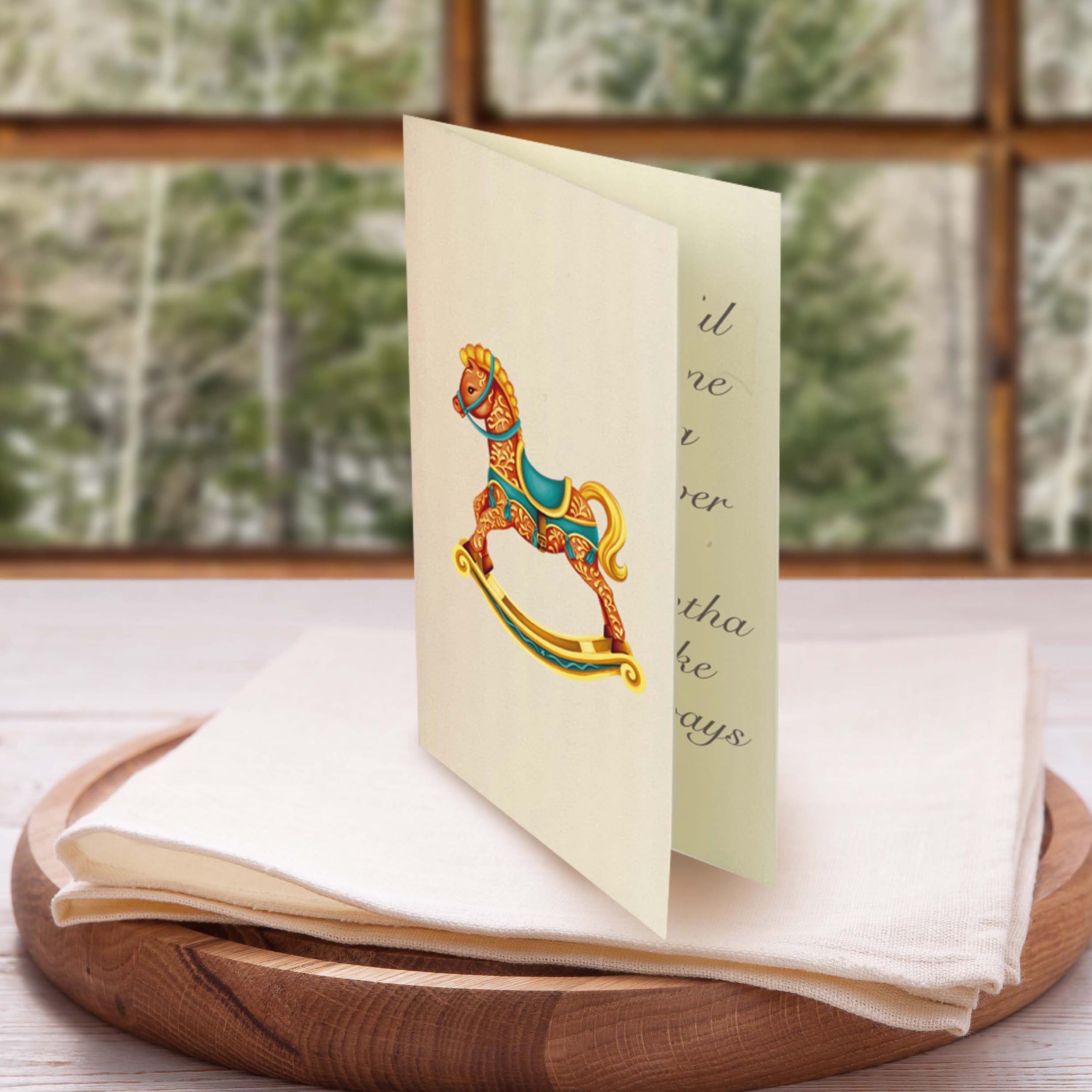 3D Popup Greeting Cards - Birthday & Christmas Gift Cards with Envelopes for Special Occasions