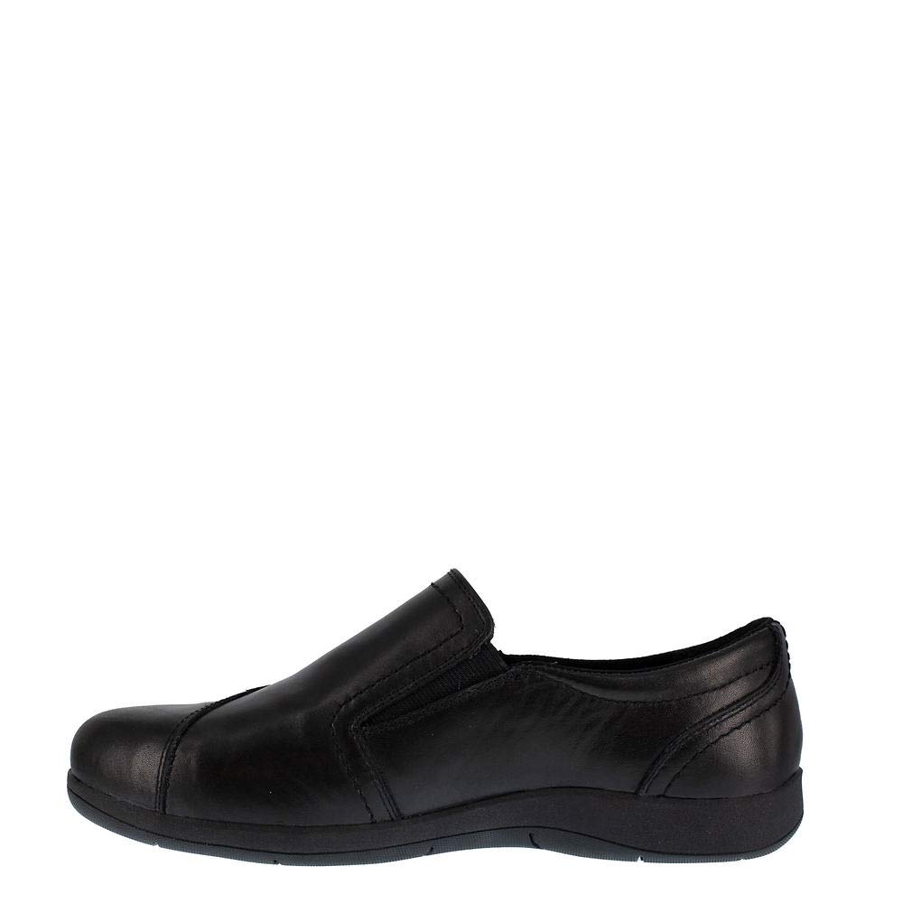Rockport Women's Daisey Slip-On Work Shoes with Safety Toe - Comfortable & Durable for Nurses, Waitresses & Industrial Workers