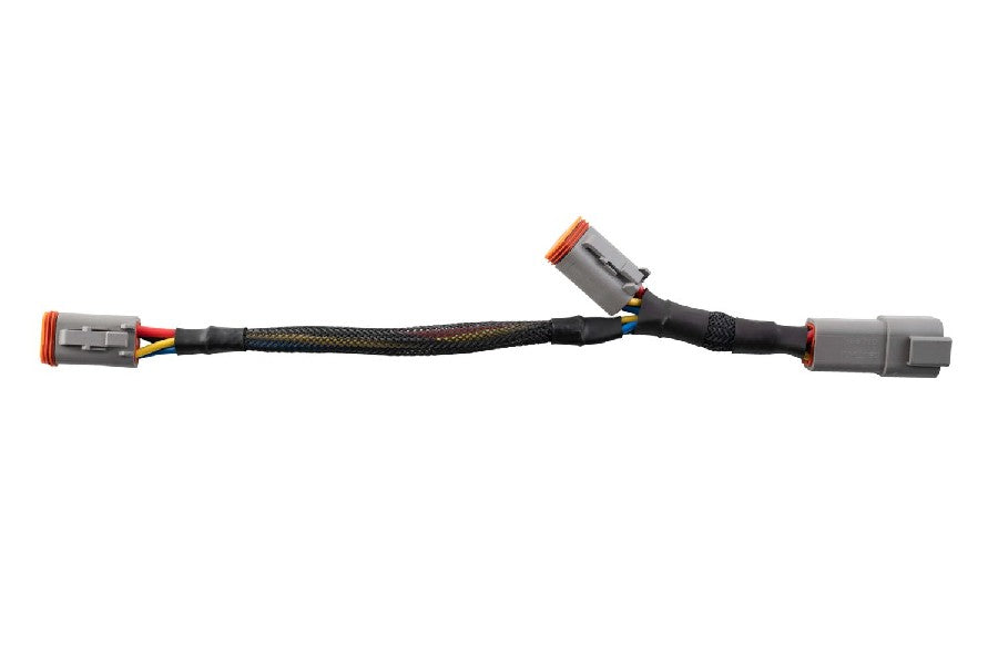 Diode Dynamics SS5 CrossLink Splitter Harness - Universal Single Output Wiring Kit for LED Light Bars & Off-Road Vehicles - Perfect for Jeep, Truck & ATV Upgrades