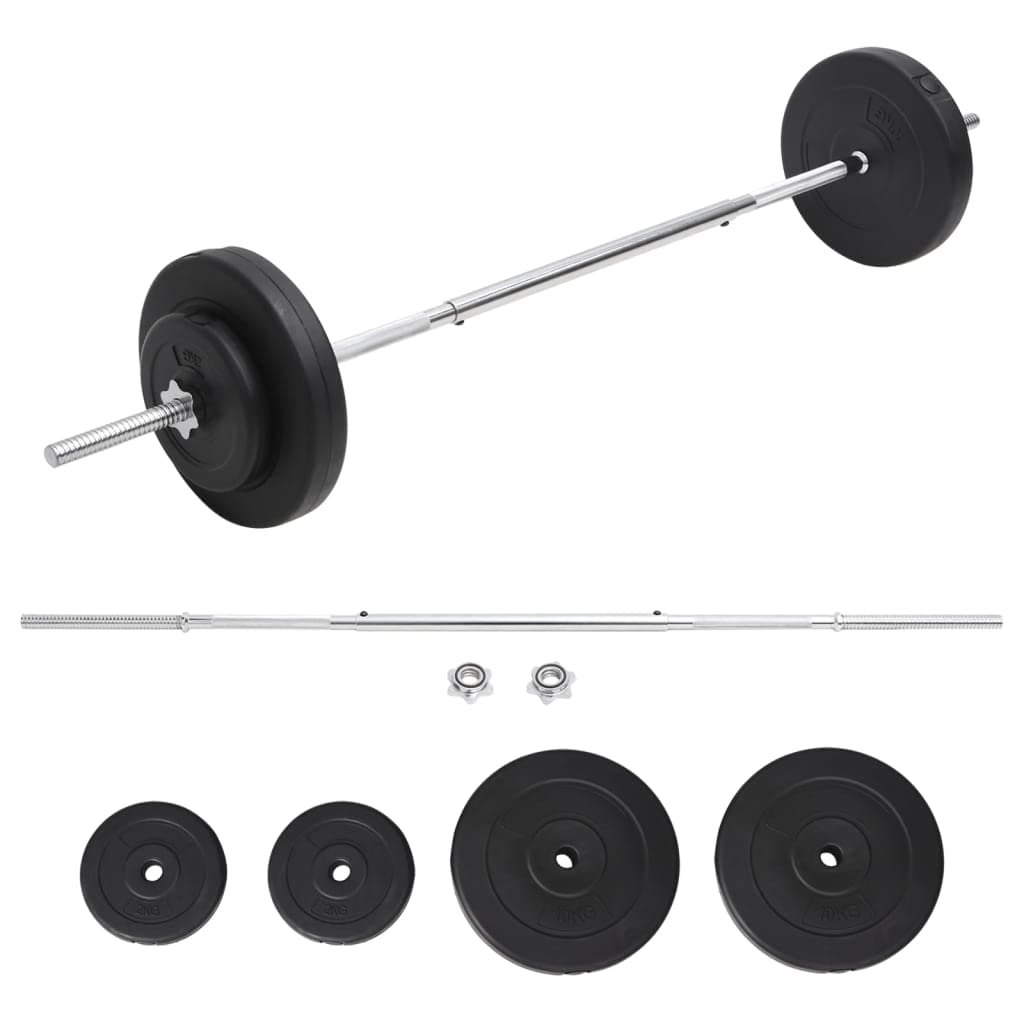 30kg Adjustable Dumbbell Set with Weight Plates - Perfect for Home Gym, Strength Training & Fitness Workouts
