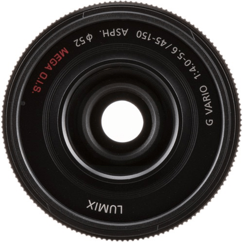 Panasonic Lumix G Vario 45-150mm f/4-5.6 ASPH MEGA OIS Telephoto Zoom Lens (Black) - Perfect for Portrait, Wildlife & Travel Photography