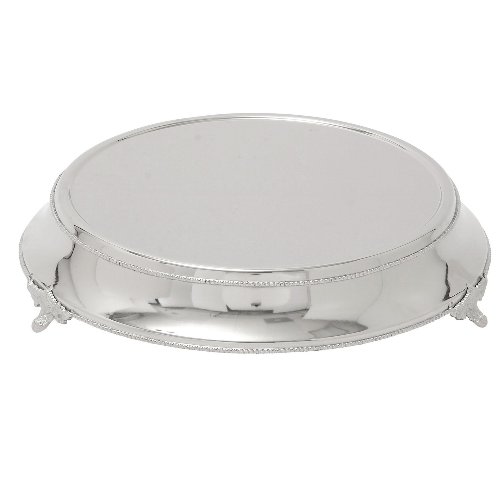 Urban Designs Event Essentials Round Display Cake and Dessert Stand - Elegant Serving Tray for Weddings, Birthday Parties & Buffet Displays