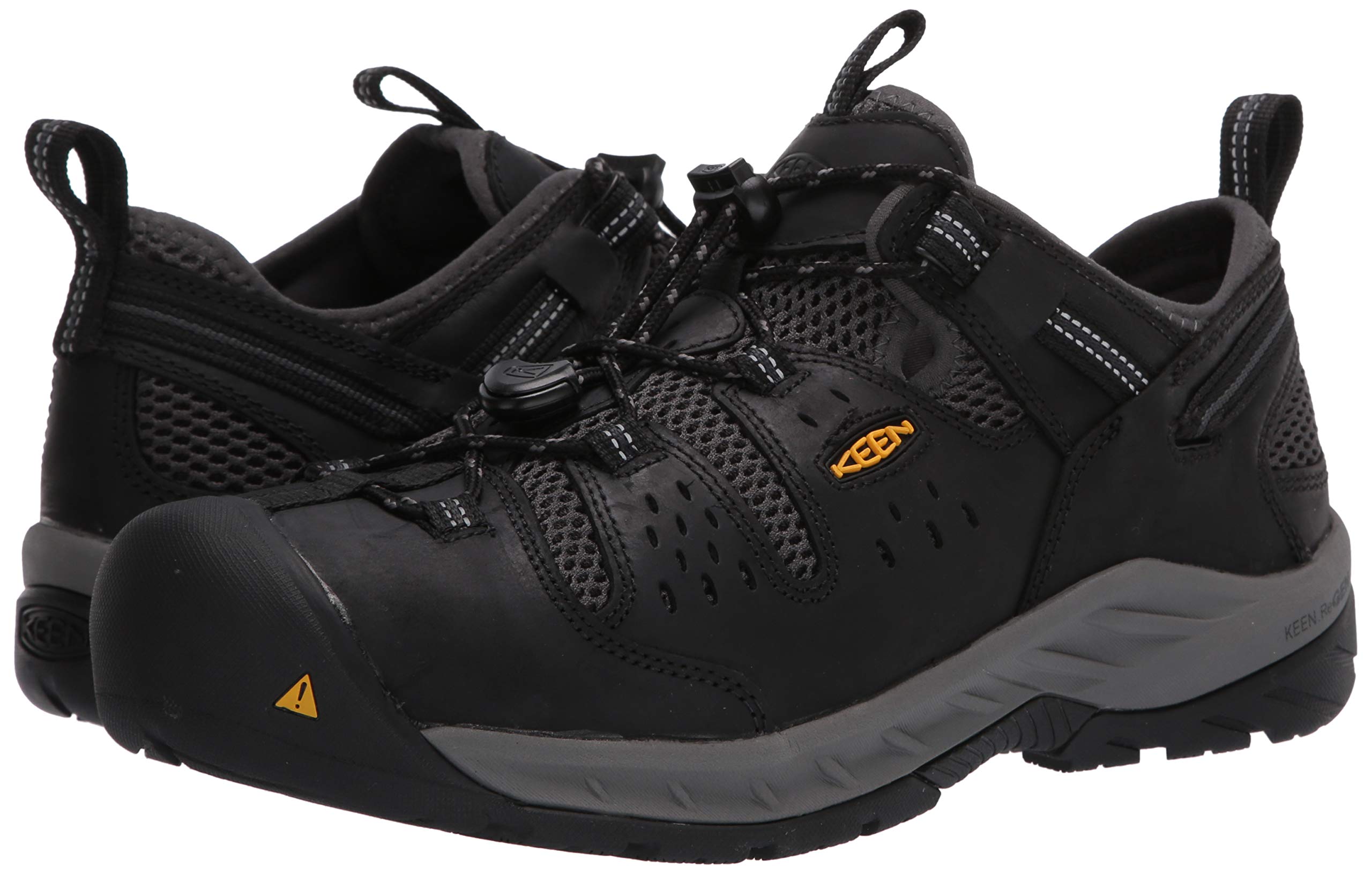 KEEN Utility Men's Atlanta Cool II Steel Toe Work Shoes - Breathable & Comfortable Safety Shoes for Construction, Warehouse & Outdoor Work