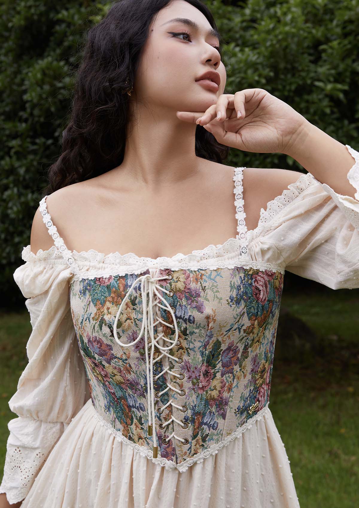 Miss Potter Curve & Plus Corset - Vintage Style Waist Trainer for Women | Perfect for Cosplay, Burlesque & Everyday Waist Shaping
