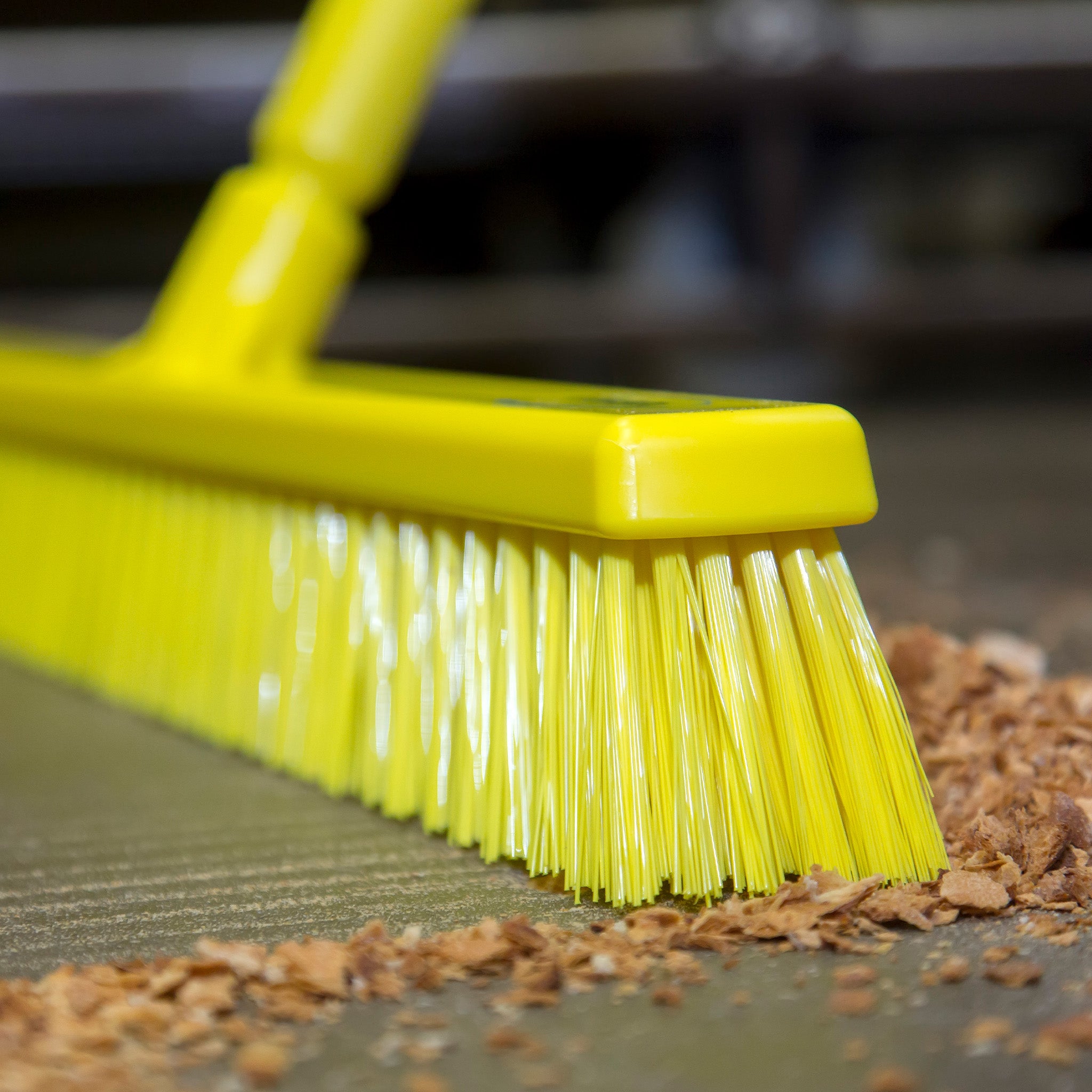 16 Vikan Combo Soft/Stiff Broom Head (1/ea) - Durable Cleaning Brush for Floors, Garages & Workshops - Perfect for Home, Commercial & Industrial Use