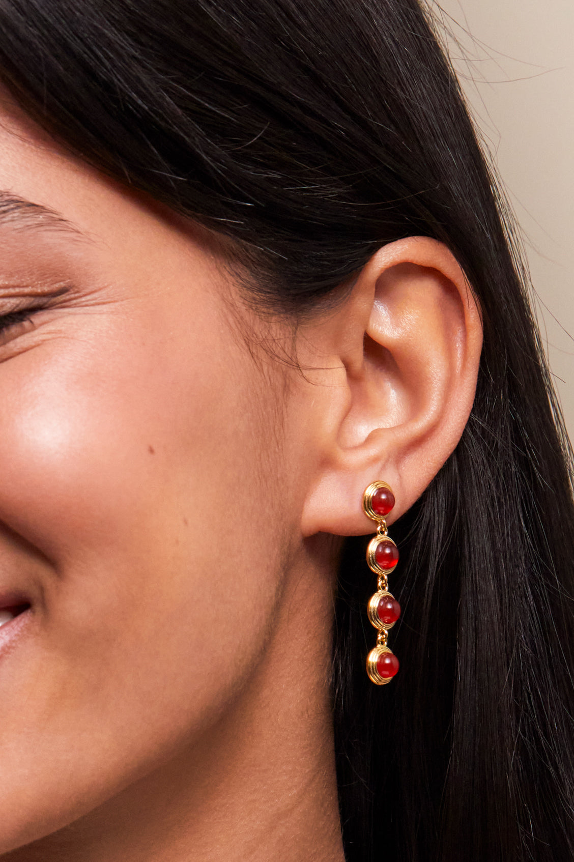 Exquisite Gemstone Drop Earrings for Women - Elegant Dangle Earrings with Natural Stones - Perfect for Weddings, Parties & Special Occasions