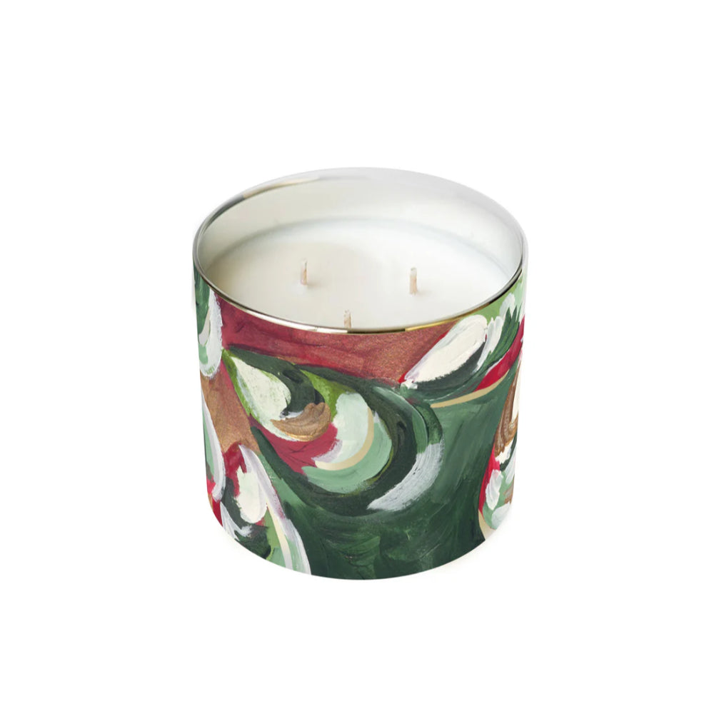 Annapolis Candle Kim Hovell Limited Edition 3-Wick Holiday Candle - Scented Soy Wax Candle for Christmas, Home Decor & Cozy Winter Ambiance