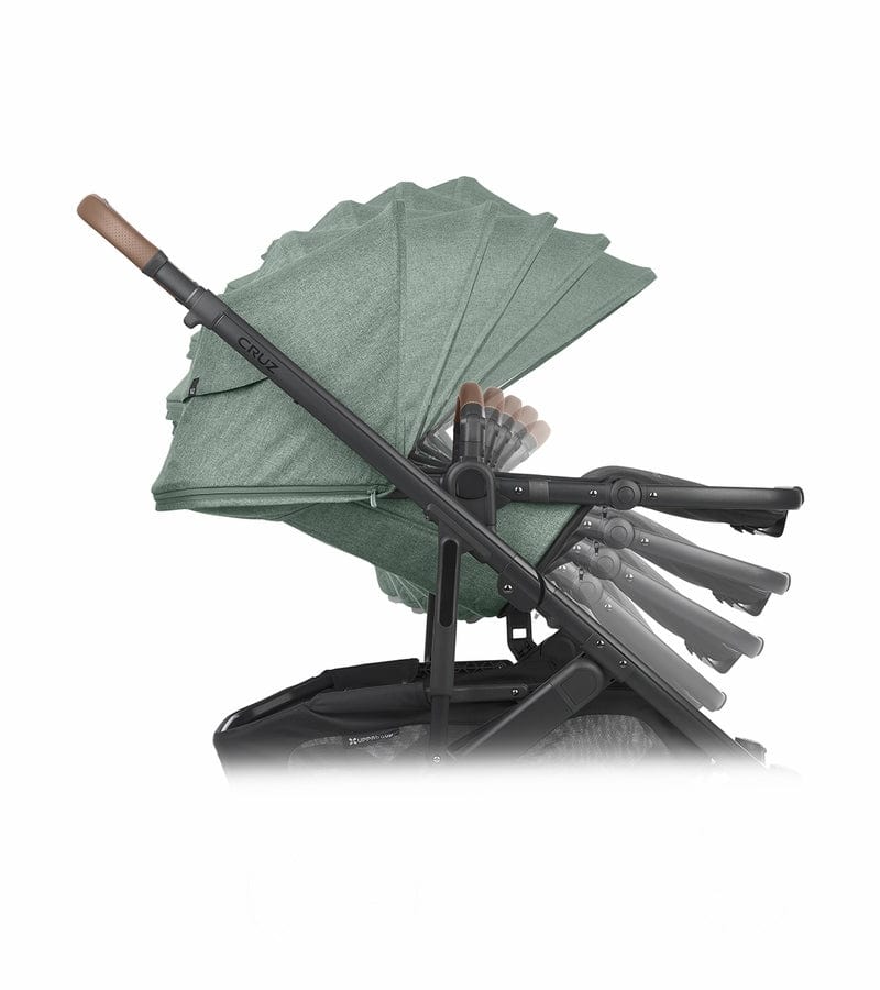 UPPAbaby Cruz V2 Lightweight Stroller with Bassinet - Compact, All-Terrain Baby Stroller for Newborns & Toddlers - Perfect for Travel, Shopping & Daily Walks