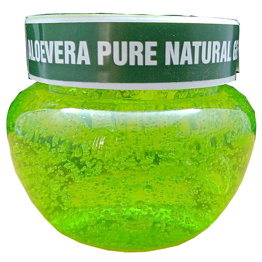 Rudraa Aloe Vera & Neem Extract Skin Gel for Face & Hair | Hydrating, Moisturizing, Soothing Gel for Dry Skin & Scalp Care | 120g Multipurpose Beauty Gel for Sunburn Relief, Hair Growth & Daily Skincare