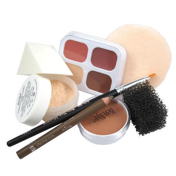 Ben Nye Professional Creme Makeup Kit - High-Quality Theatrical & Special FX Makeup Set for Halloween, Cosplay, and Stage Performances